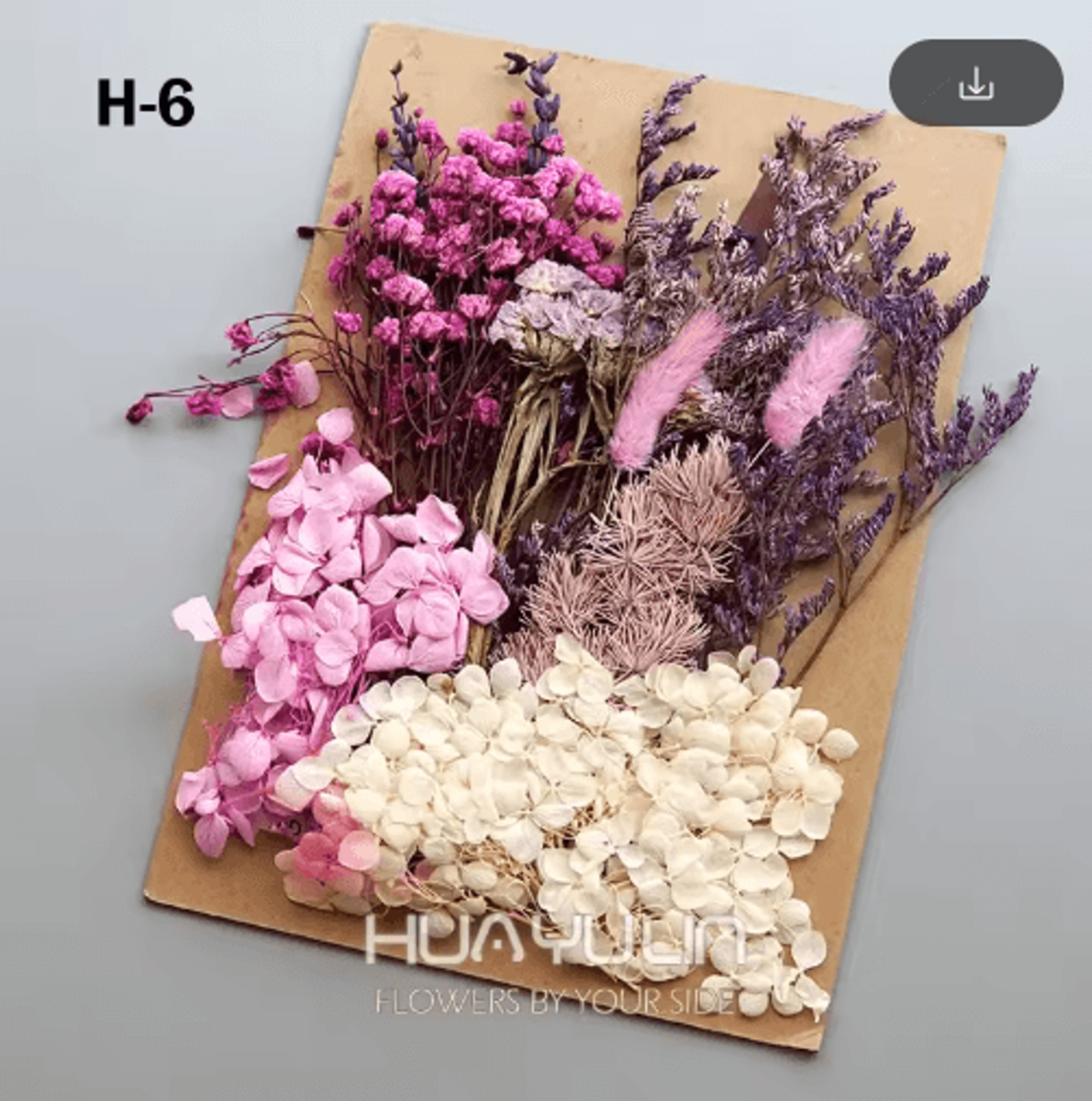 Preserved Hydrangea Dried Flower Set Real Floral Materials For Resin  DIY Crafts 16