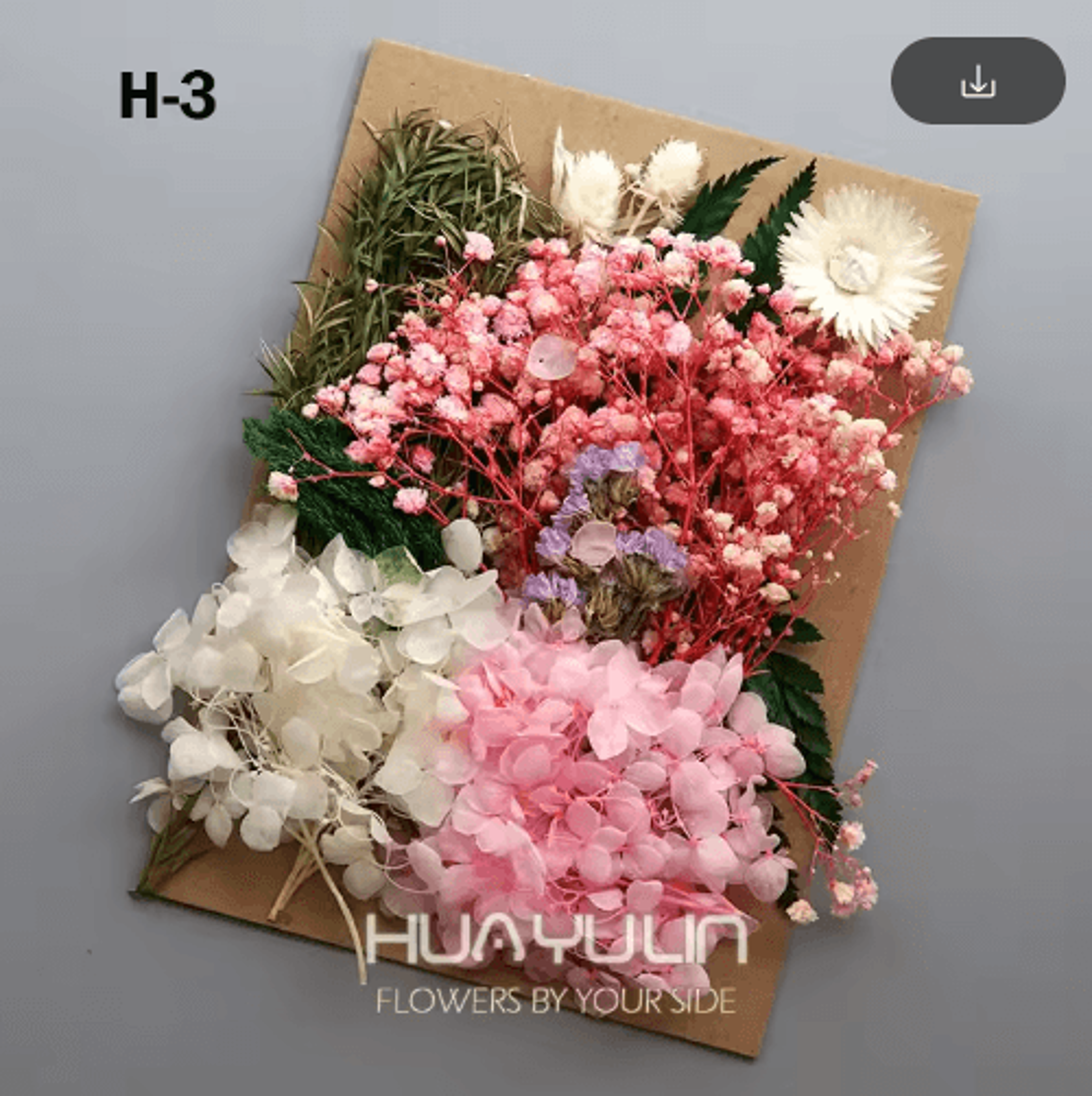 Preserved Hydrangea Dried Flower Set Real Floral Materials For Resin  DIY Crafts 19