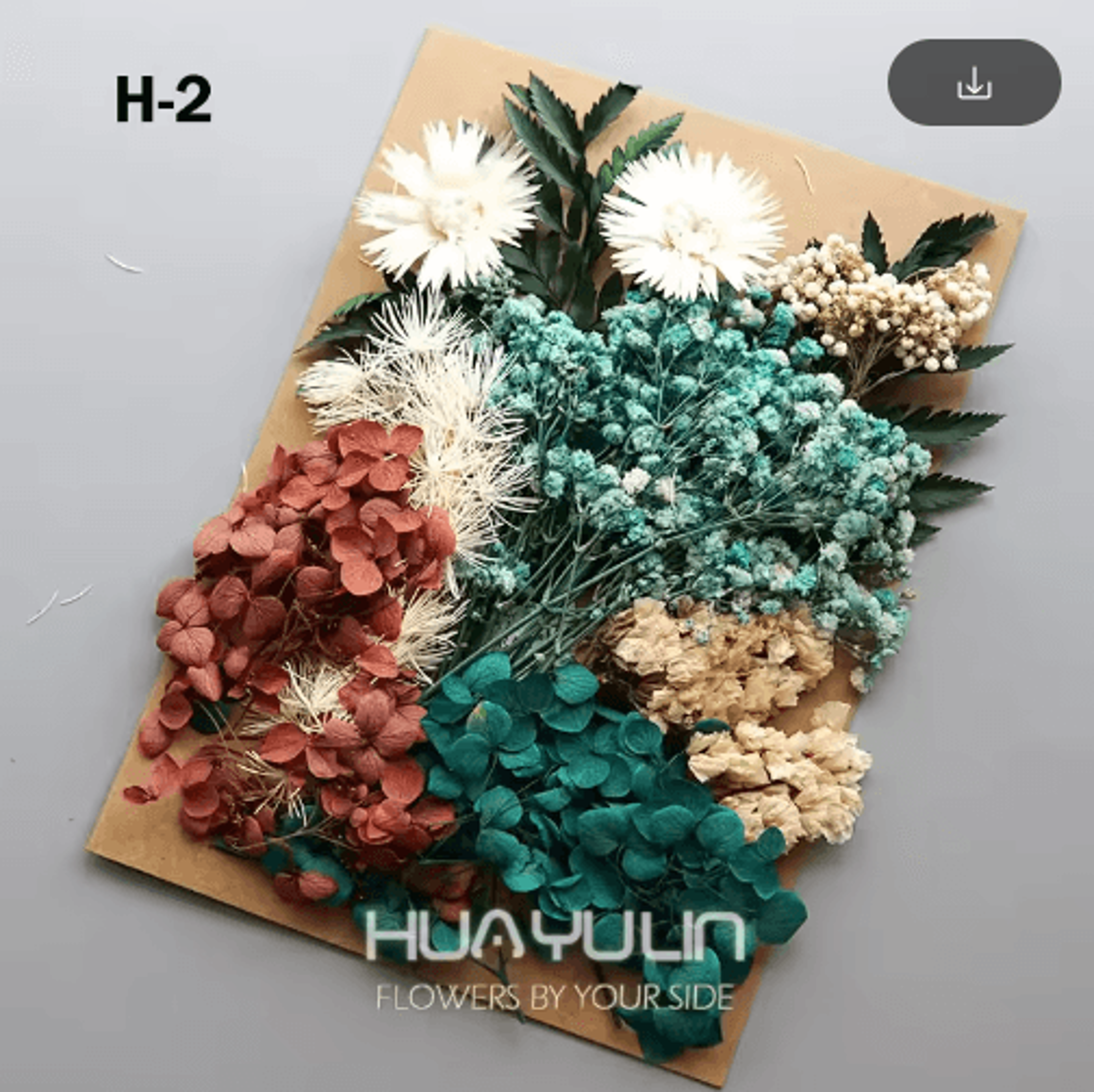 Preserved Hydrangea Dried Flower Set Real Floral Materials For Resin  DIY Crafts 20