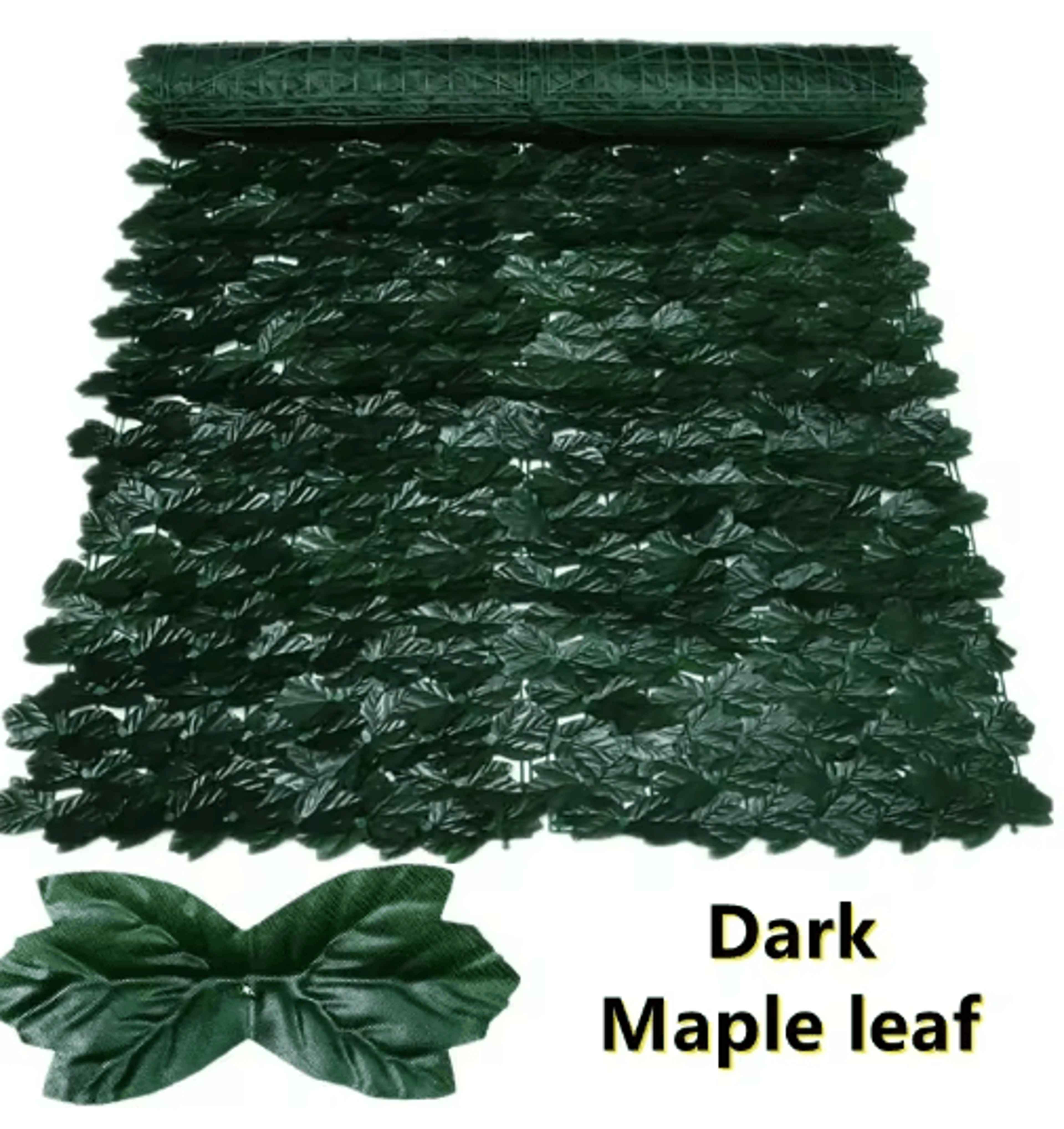 Artificial Ivy Hedge Fence Panel Faux Leaf Privacy Screen For Balcony  Garden 6