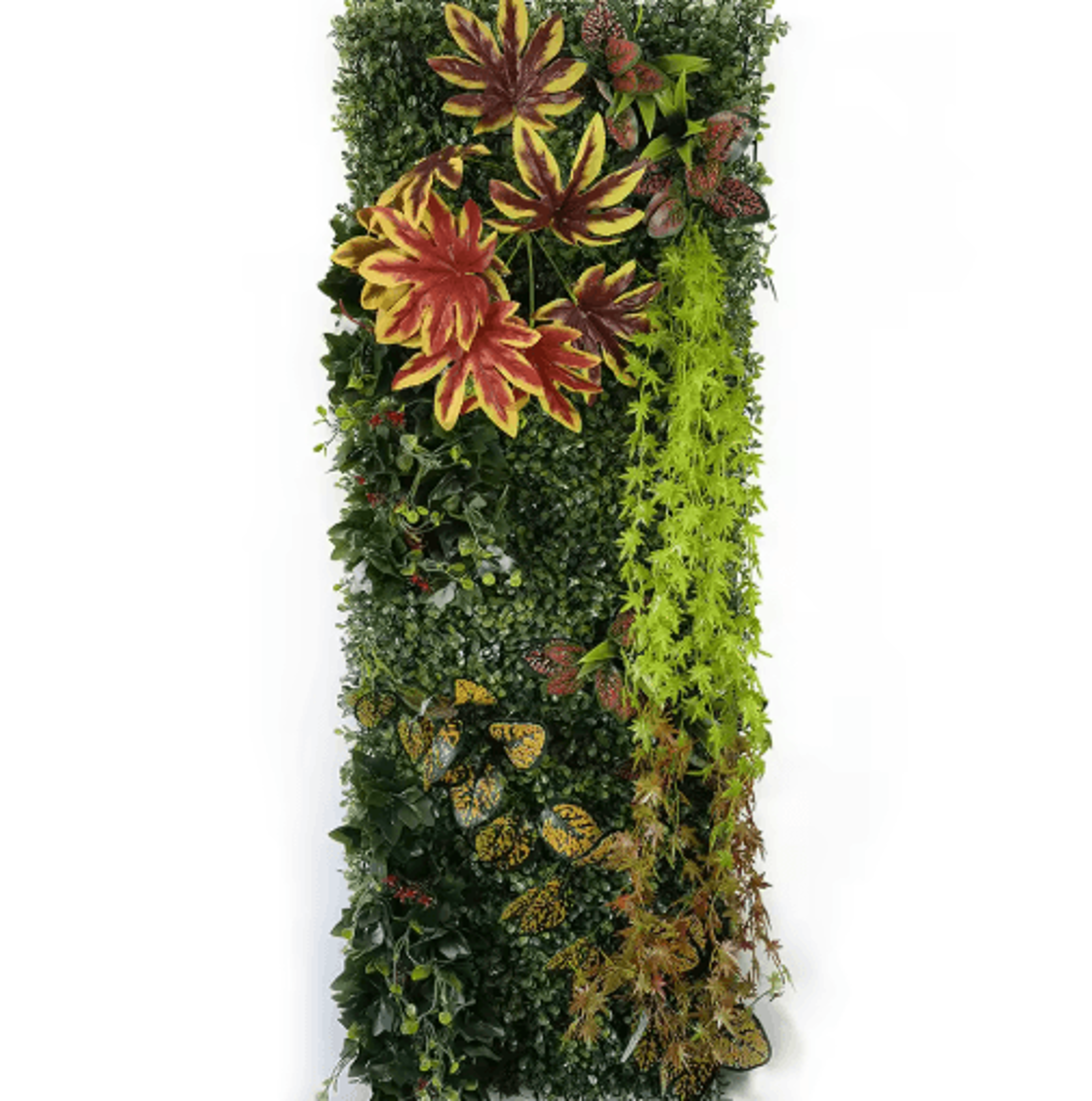 Artificial Chlorophytum Grass Wall Panel Greenery Wall Decor For Garden  Home 16