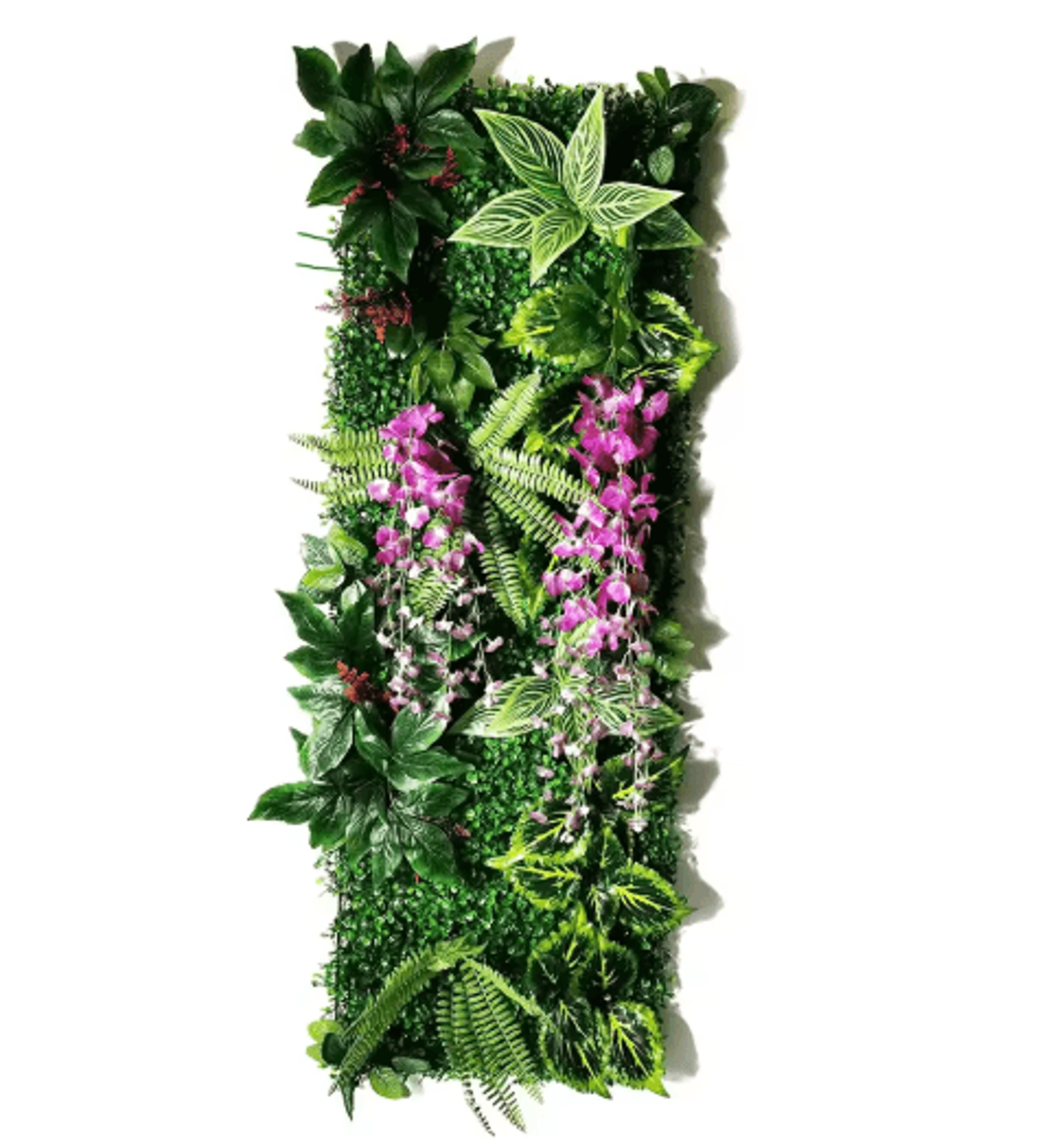 Artificial Chlorophytum Grass Wall Panel Greenery Wall Decor For Garden  Home 5