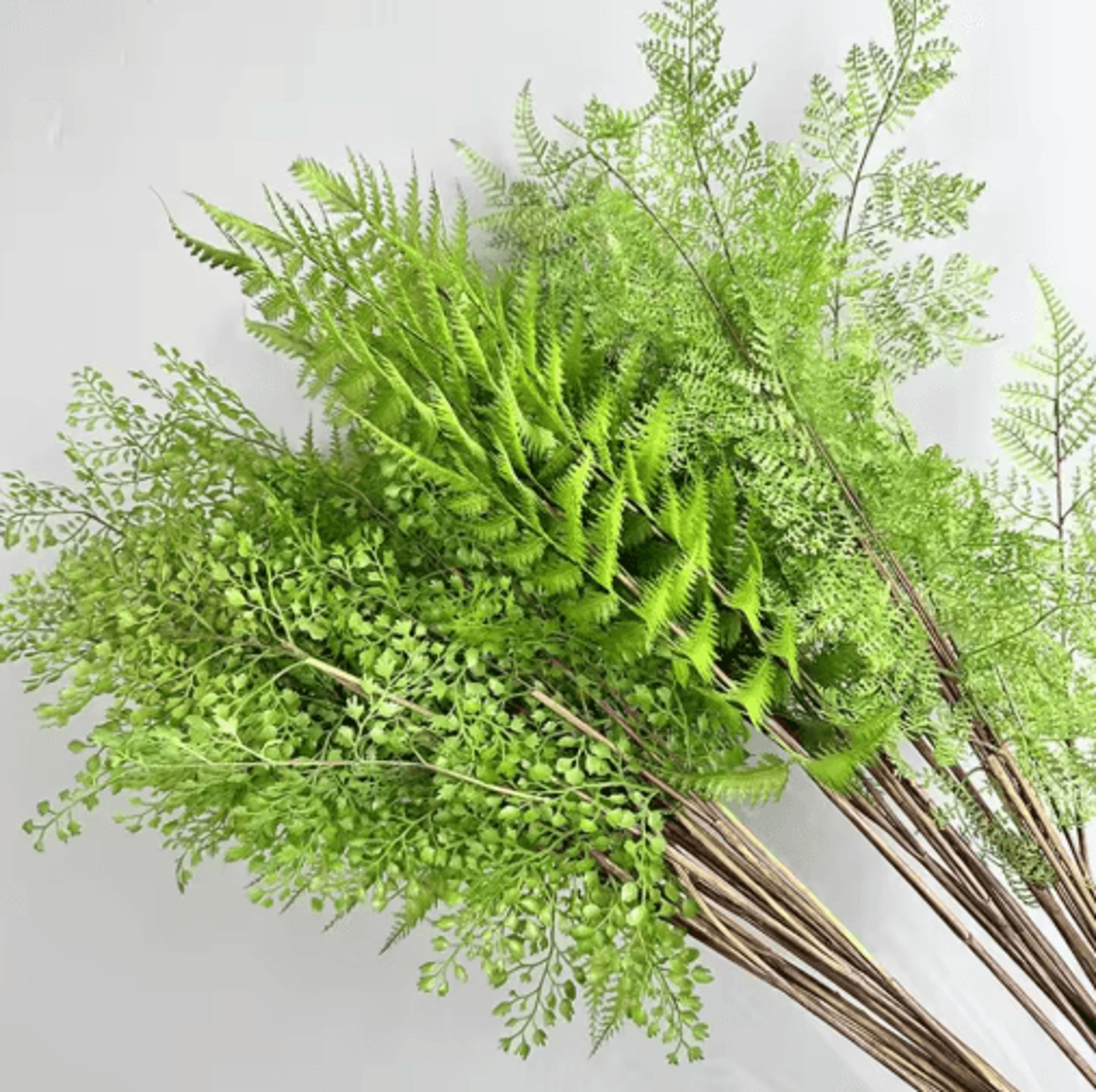 Real Touch Artificial Fern Branches  Elegant Greenery For Home  Wedding Decor 7