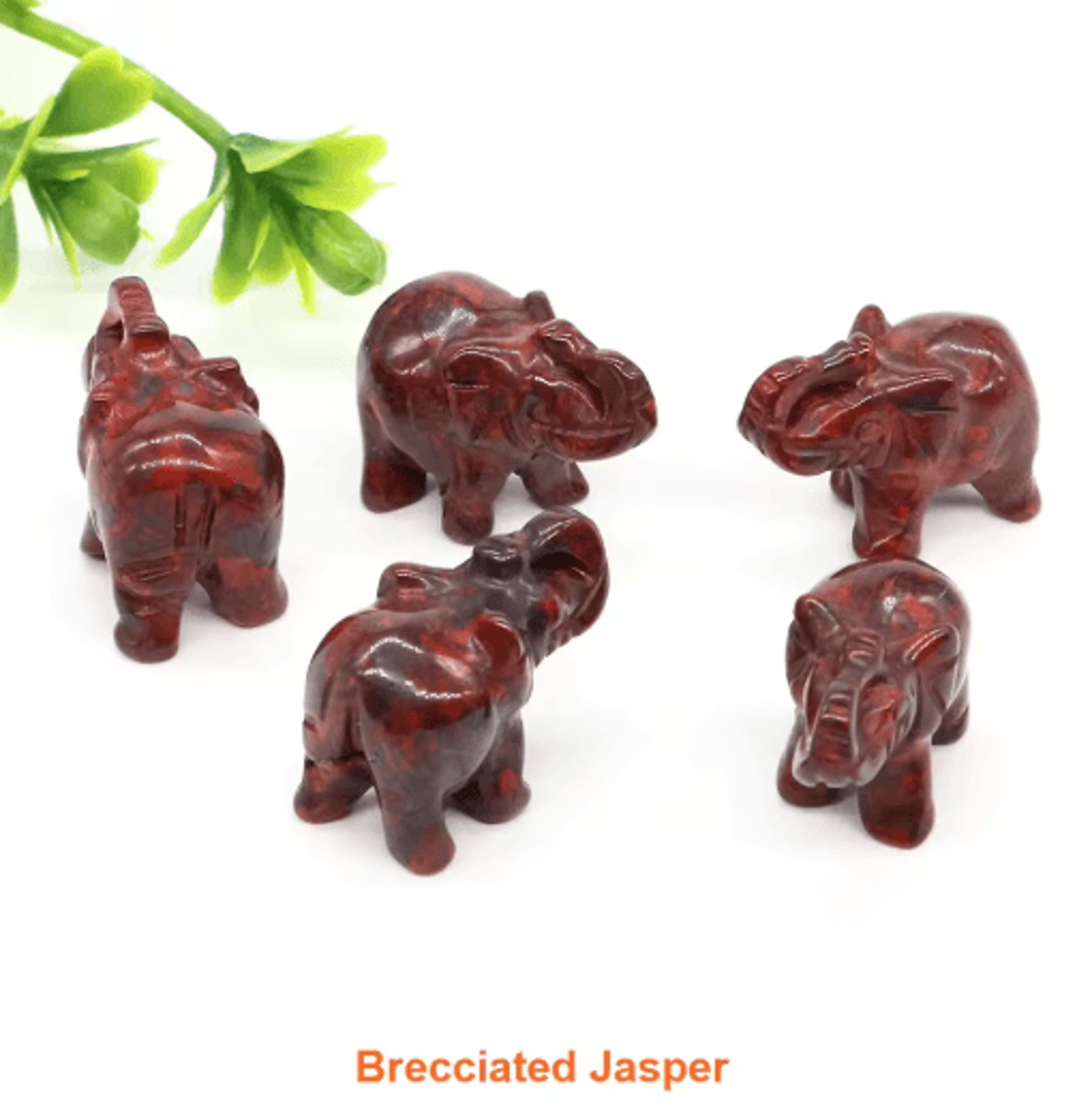 1 Amethyst Elephant Figurine Mini Crystal Animal Statue For Healing  Decor 18
