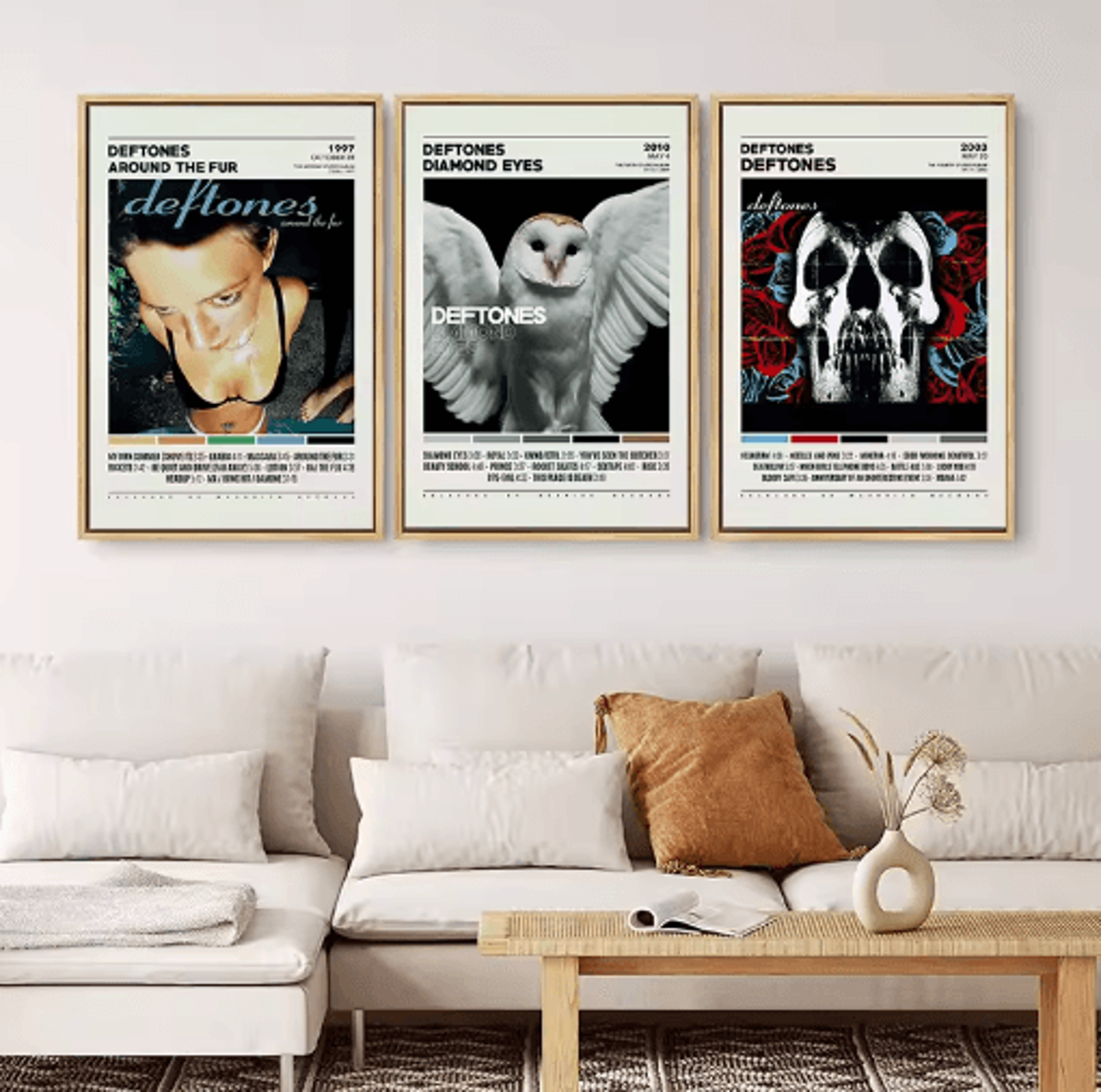 Deftones Album Cover Canvas Poster Rock Band Wall Art Decor 12