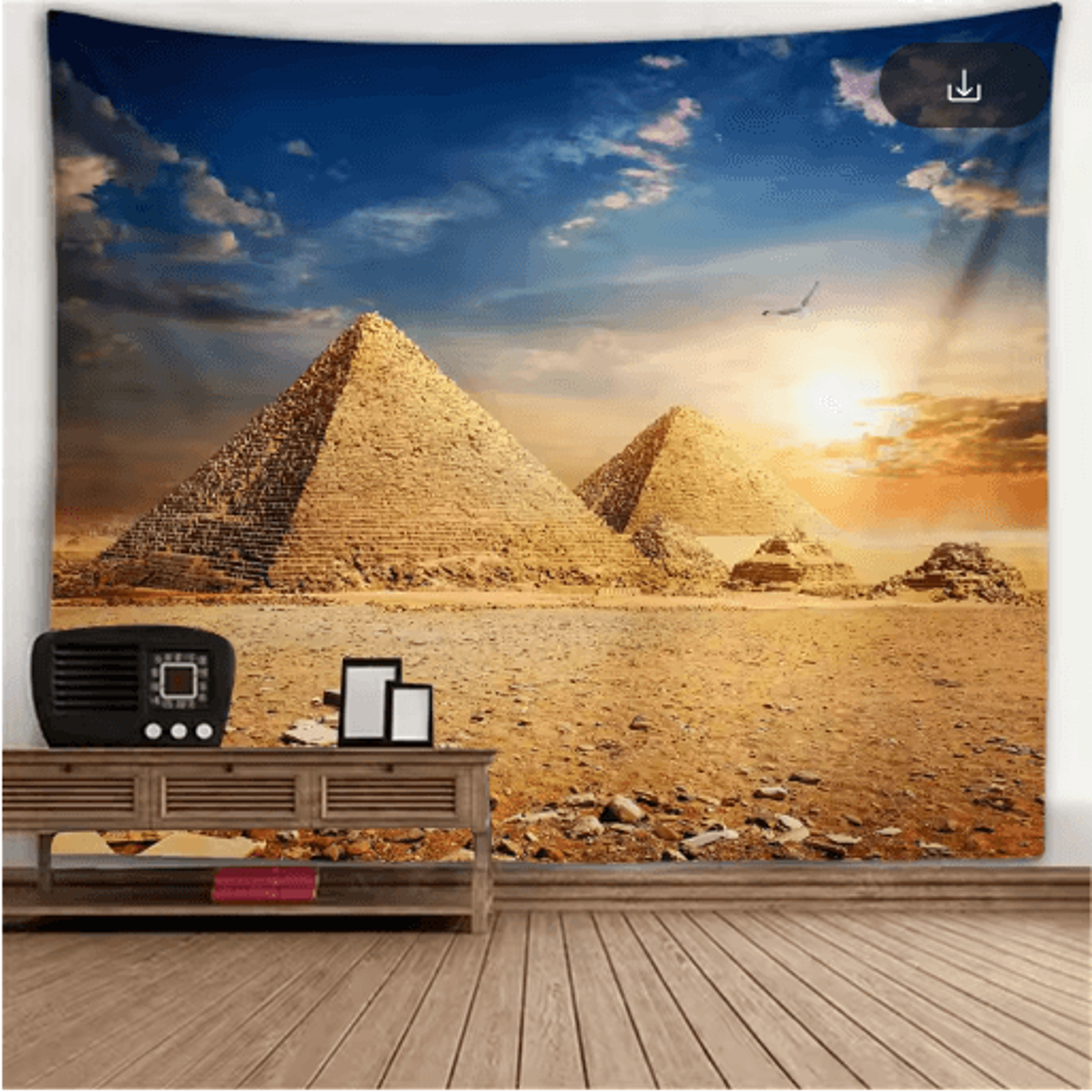 3D Window Scenery Tapestry Nature Wall Mural Background Decor 21