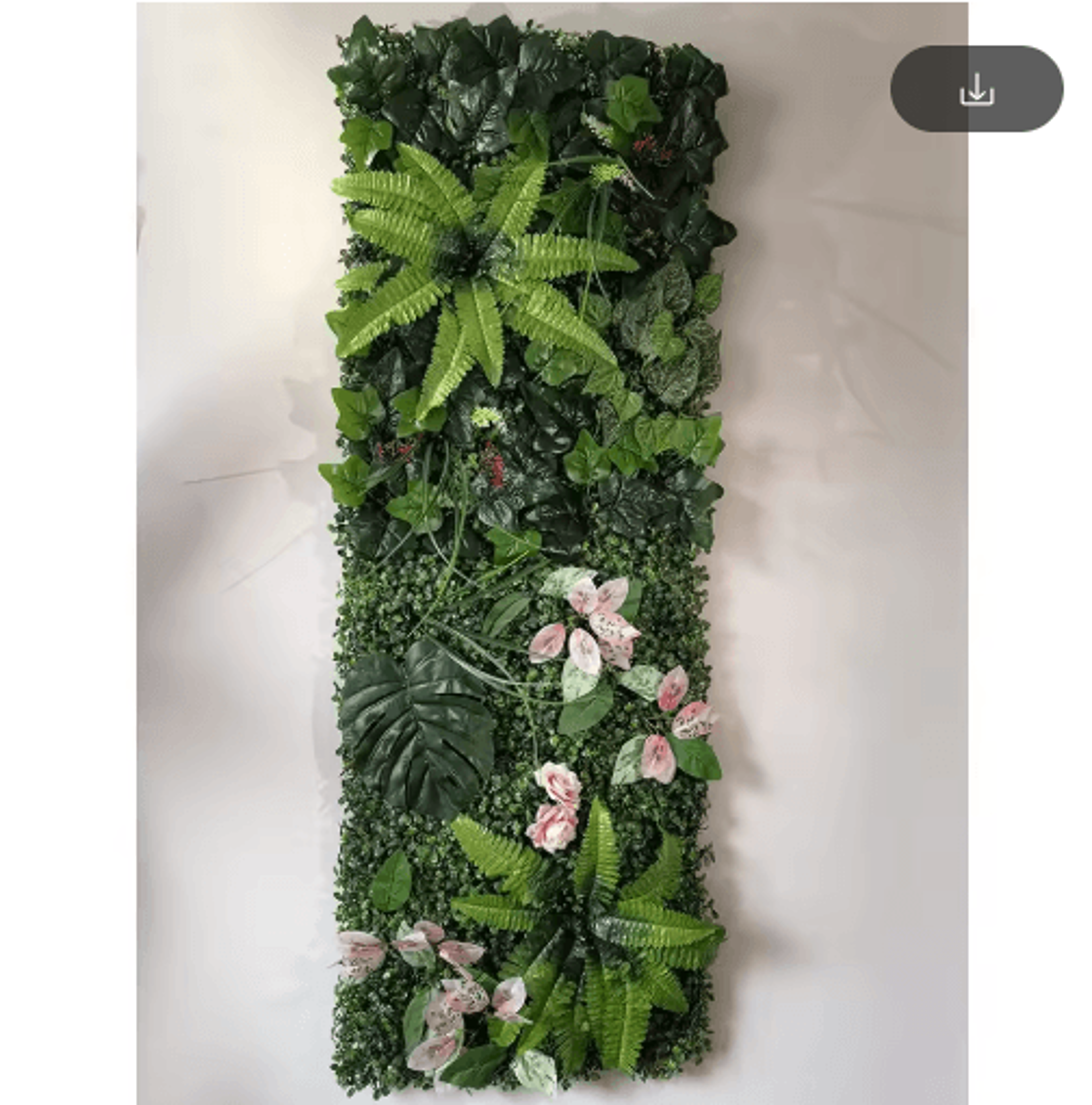 Artificial Eucalyptus Green Wall Panel  Wedding Backdrop  Grid Decor 40by120cm 18