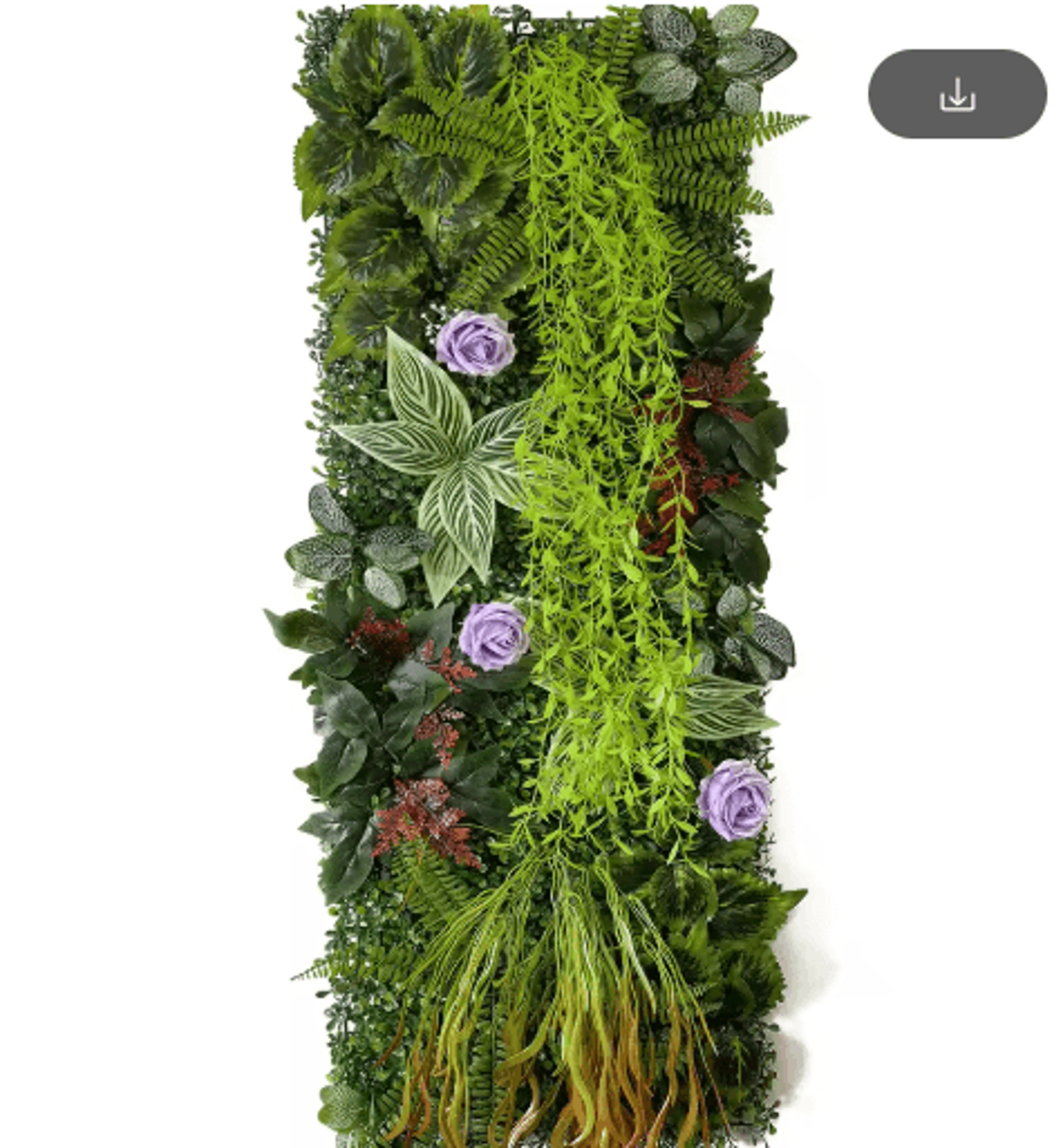 Artificial Grass Wall Panel  40by120cm Faux Greenery Backdrop Decor 11