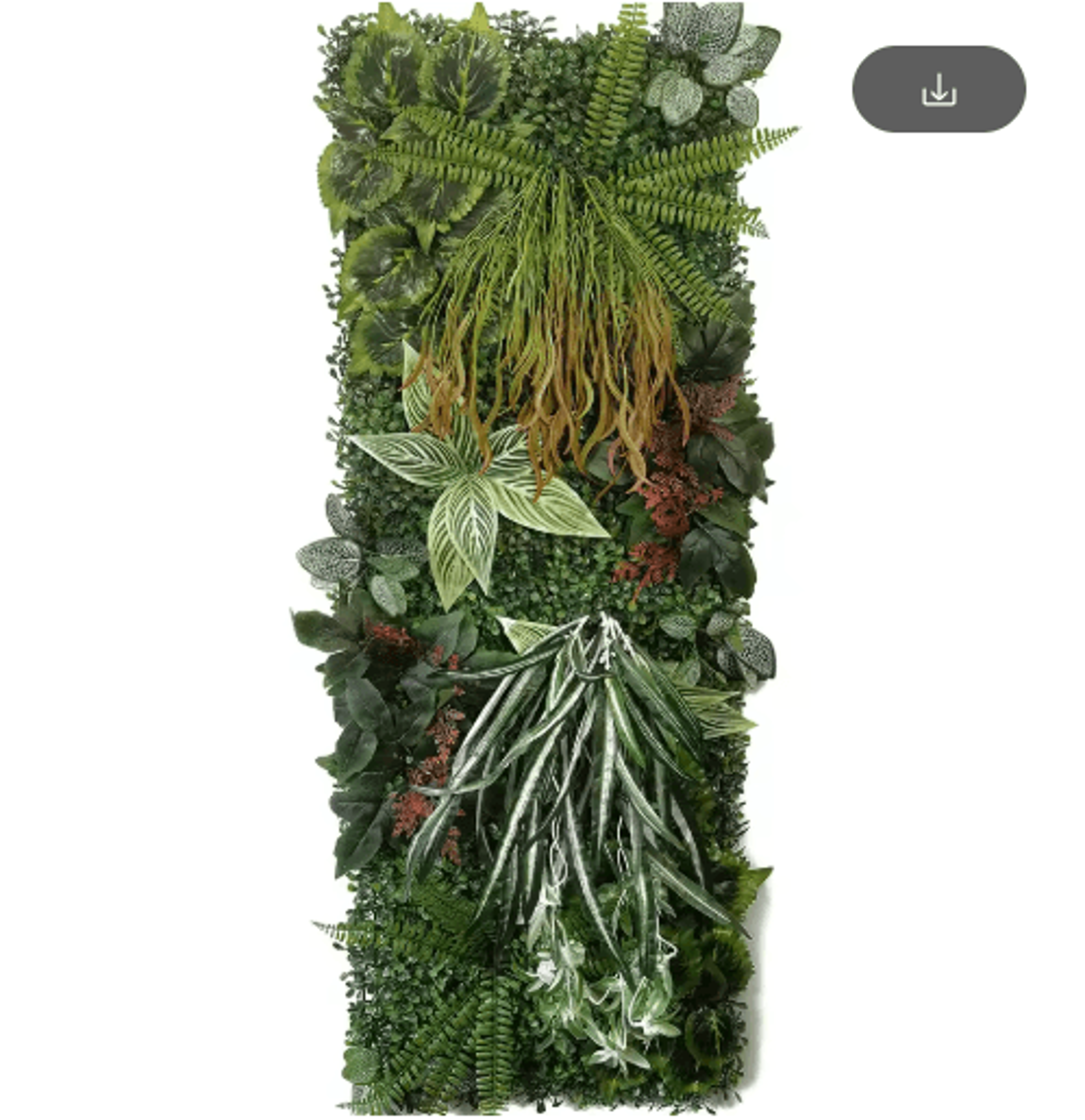 Artificial Grass Wall Panel  40by120cm Faux Greenery Backdrop Decor 15