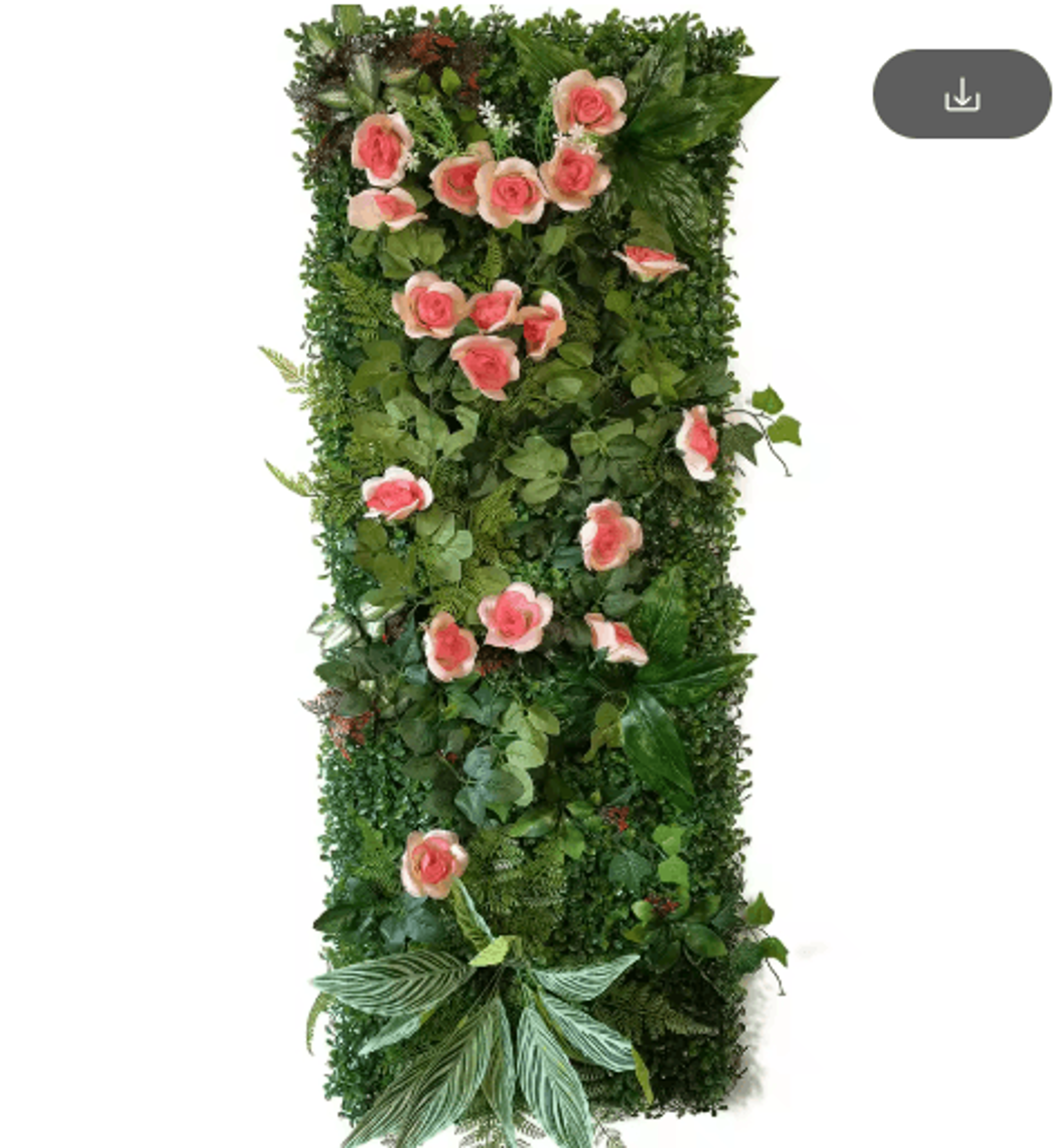 Artificial Grass Wall Panel  40by120cm Faux Greenery Backdrop Decor 4