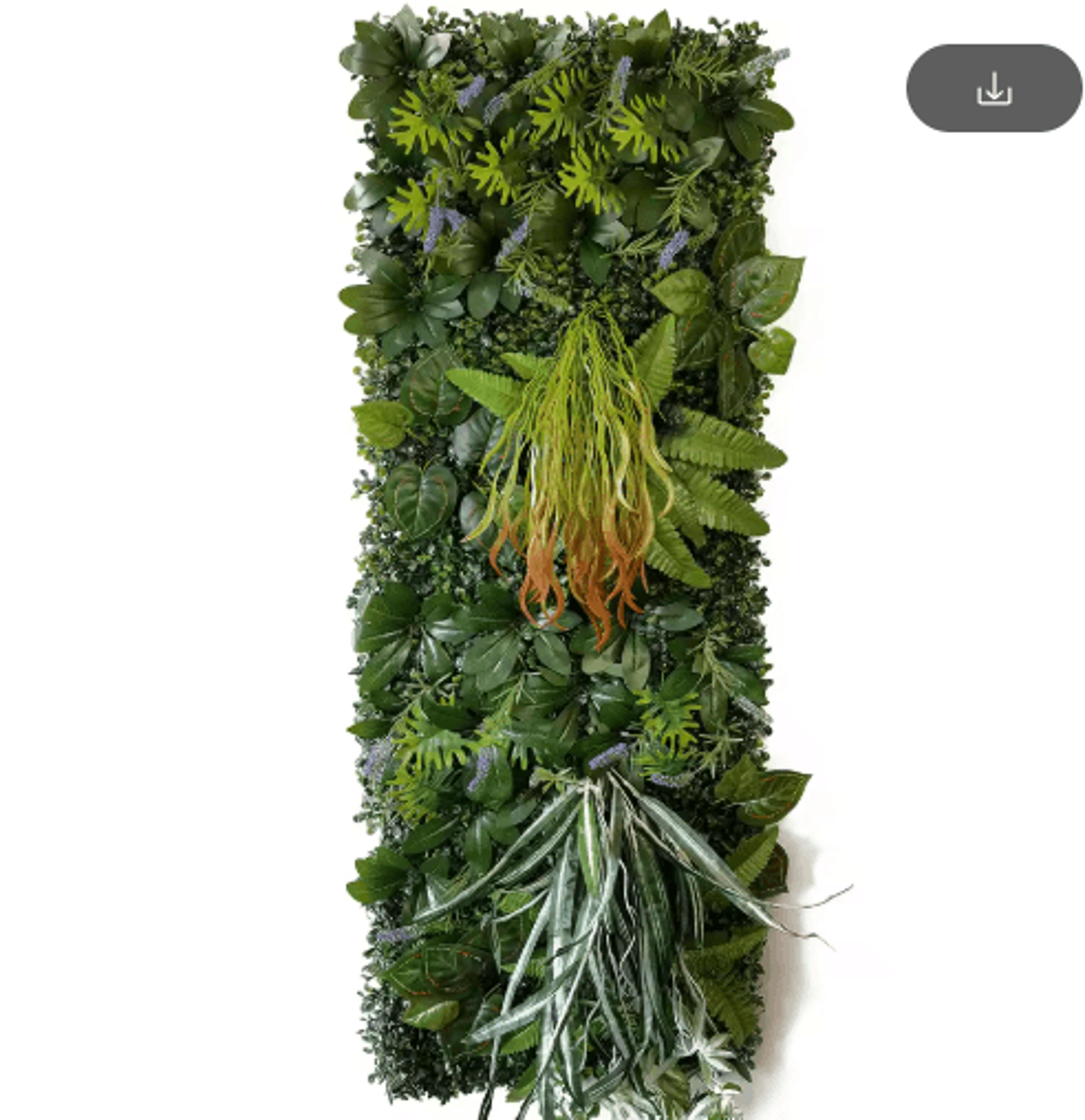 Artificial Grass Wall Panel  40by120cm Faux Greenery Backdrop Decor 5
