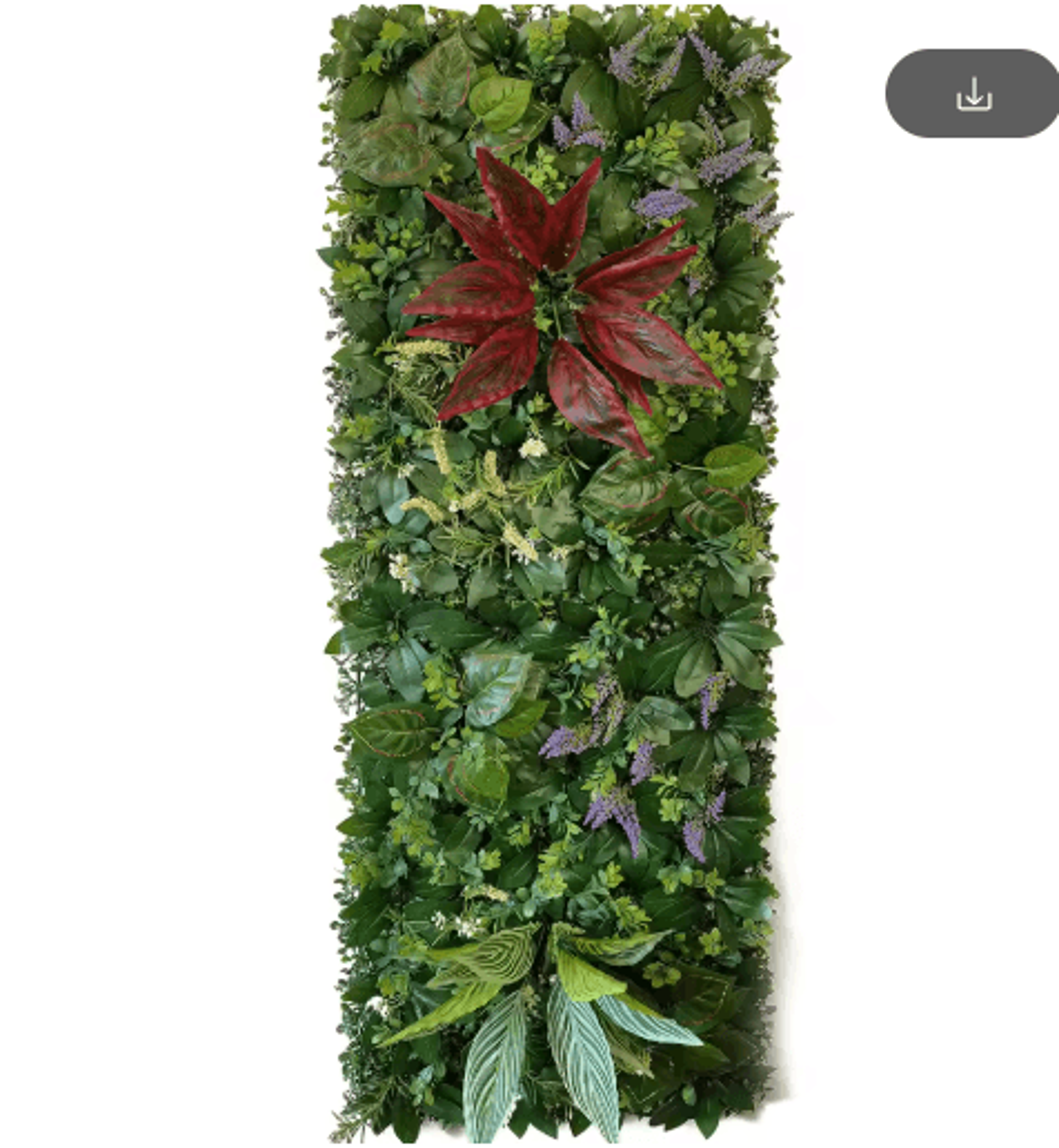 Artificial Grass Wall Panel  40by120cm Faux Greenery Backdrop Decor 9