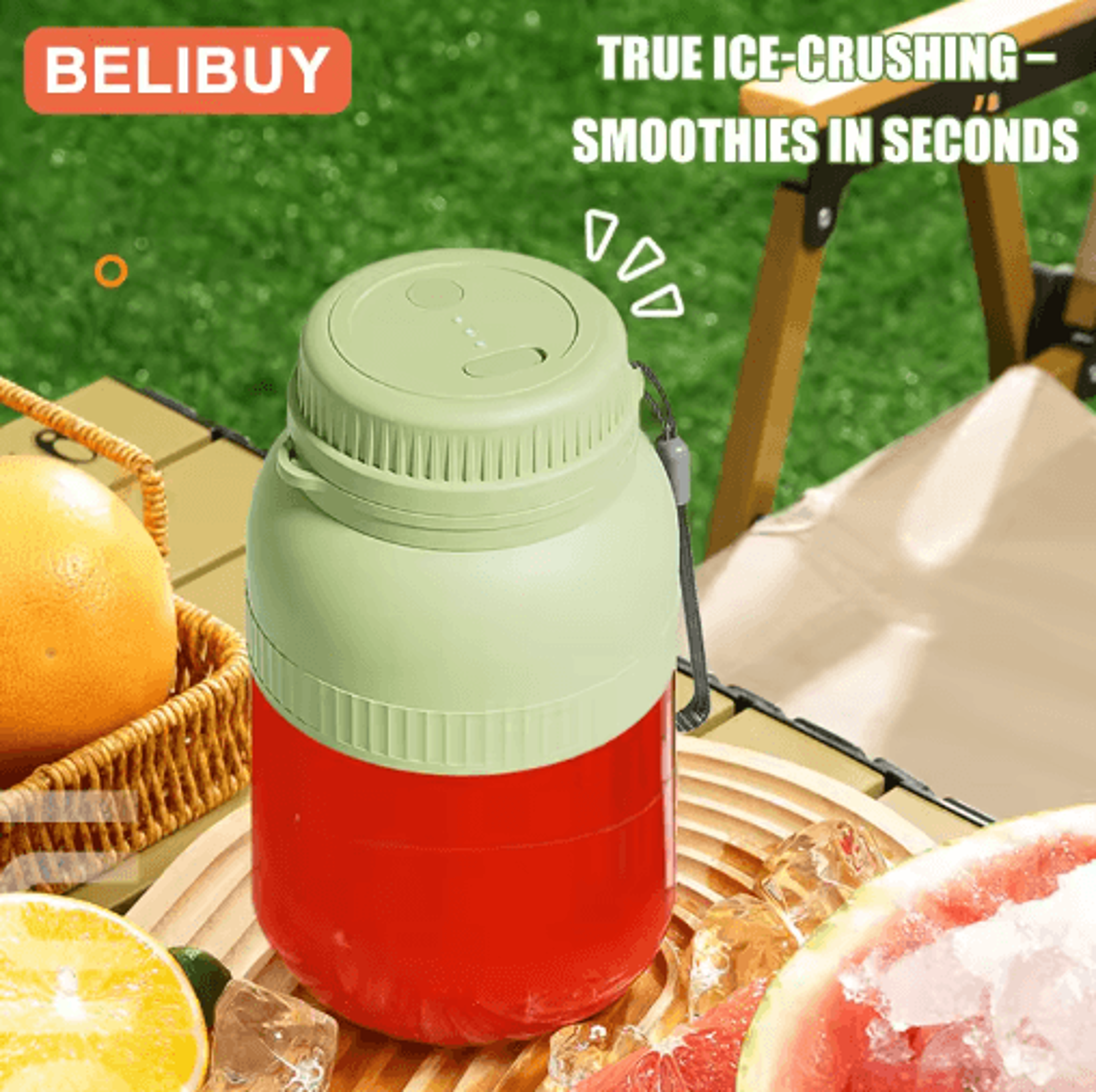 Portable USB Blender Bottle  6Blade Mini Smoothie  Juice Maker 5001300ML 6