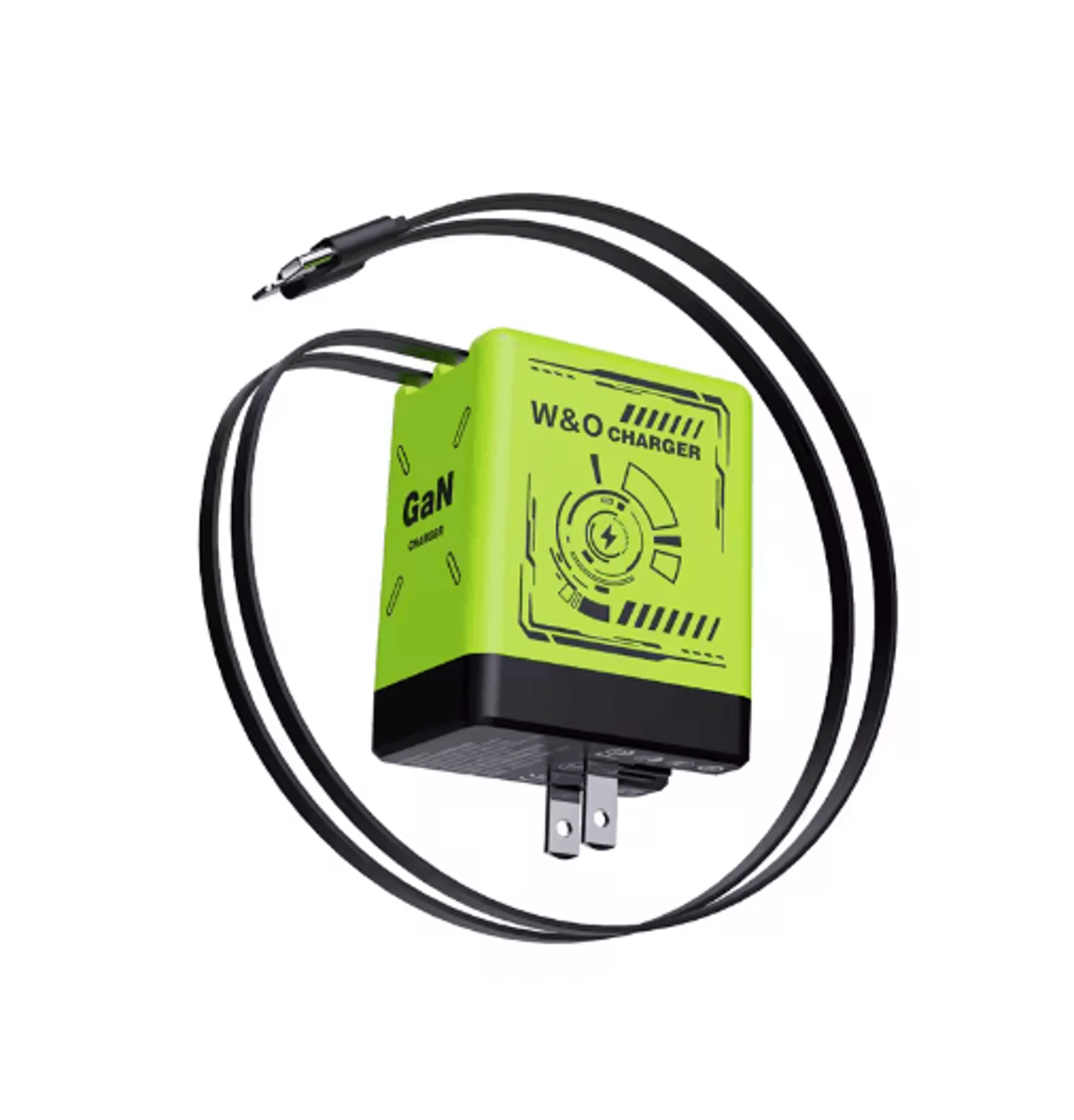 GaN Super Fast Charging Adapter Compact Portable USB C Travel Charger For IPhone  Android 1