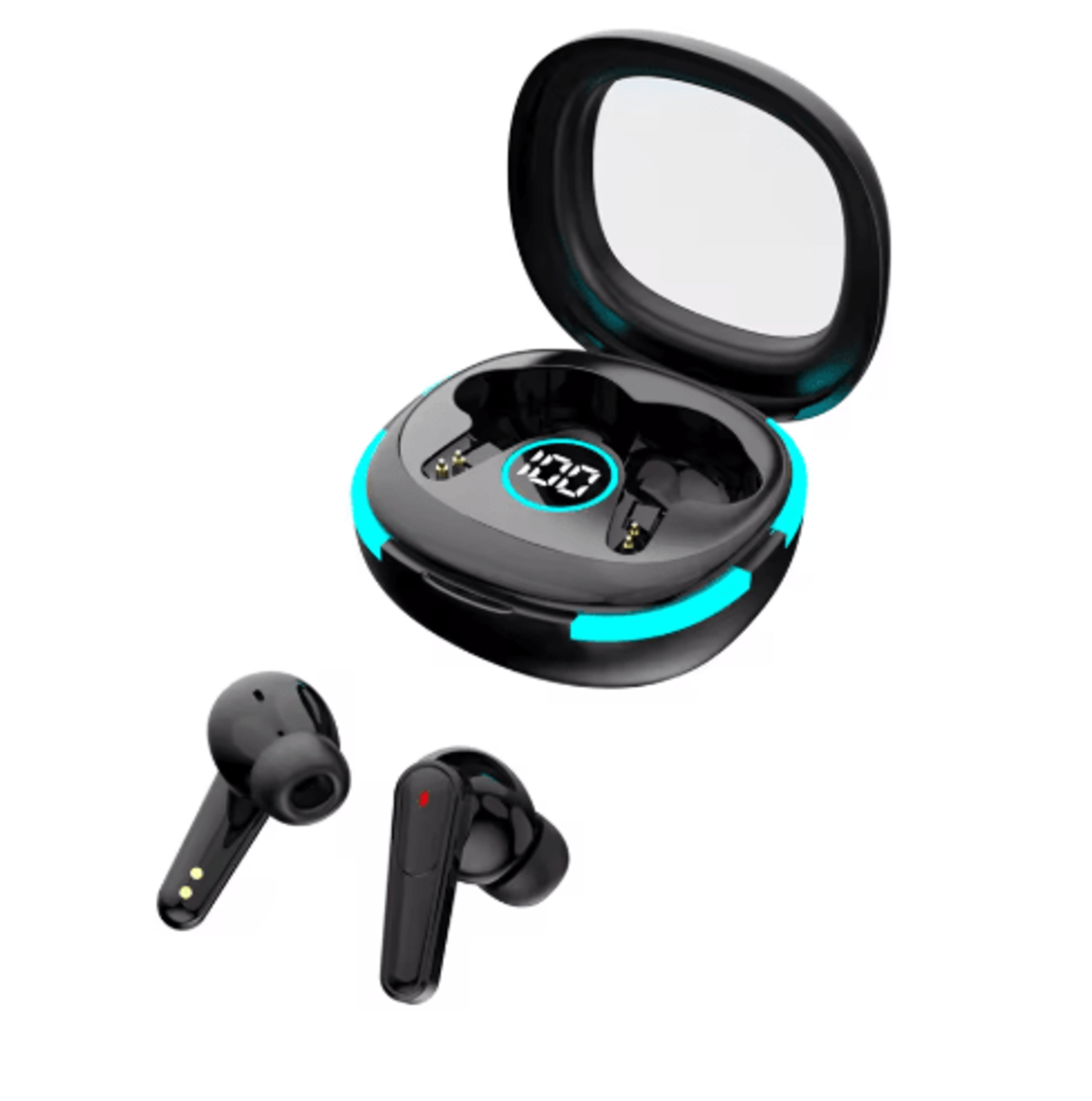 Plus50 ANCENC Wireless Earbuds  True Wireless Bluetooth Earphones With LED Display  Smart Touch 7