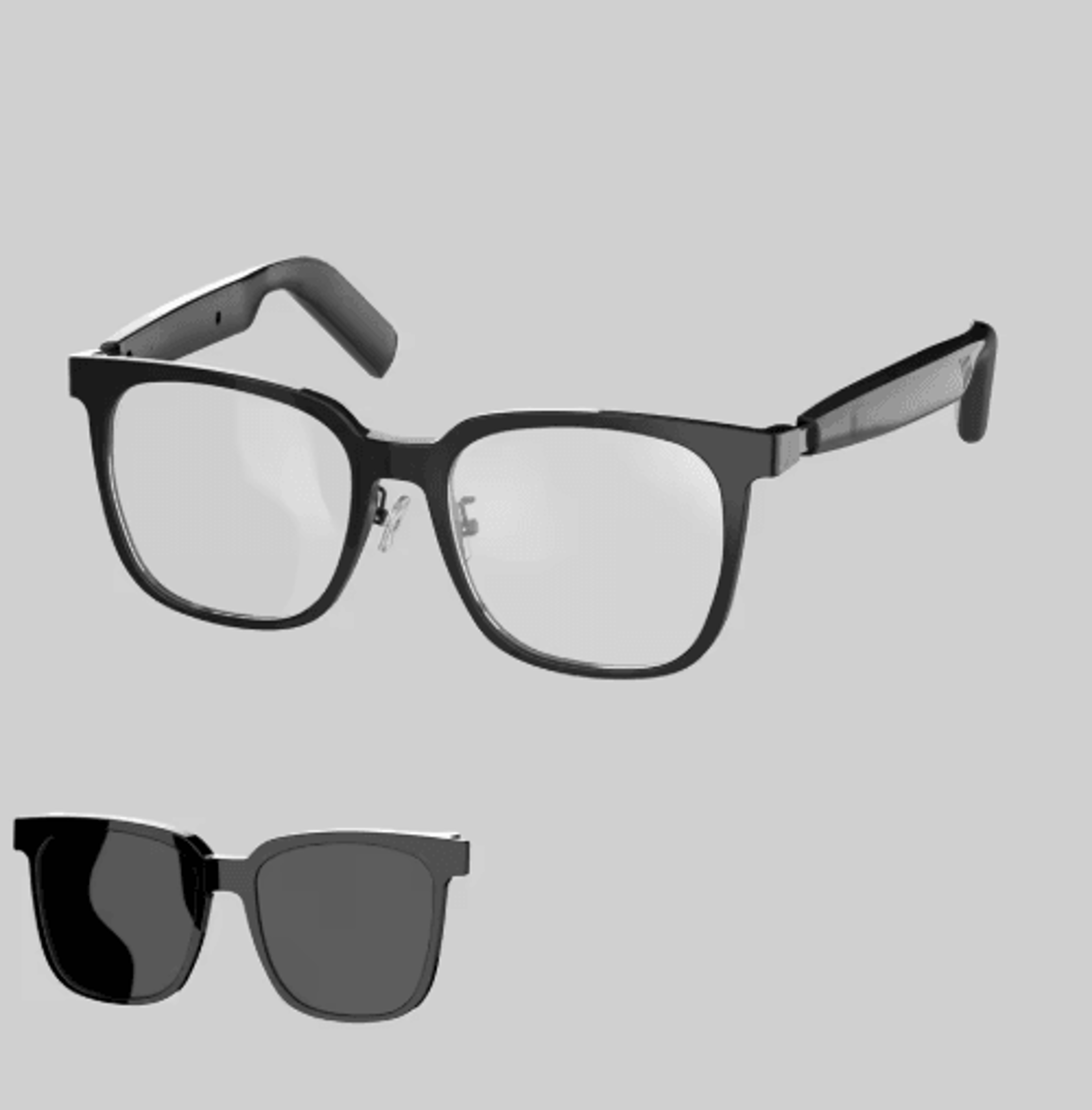 sg18 pro 2-in-1 smart audio glasses – magnetic lens bluetooth tws eyewear for clear vision & comfort