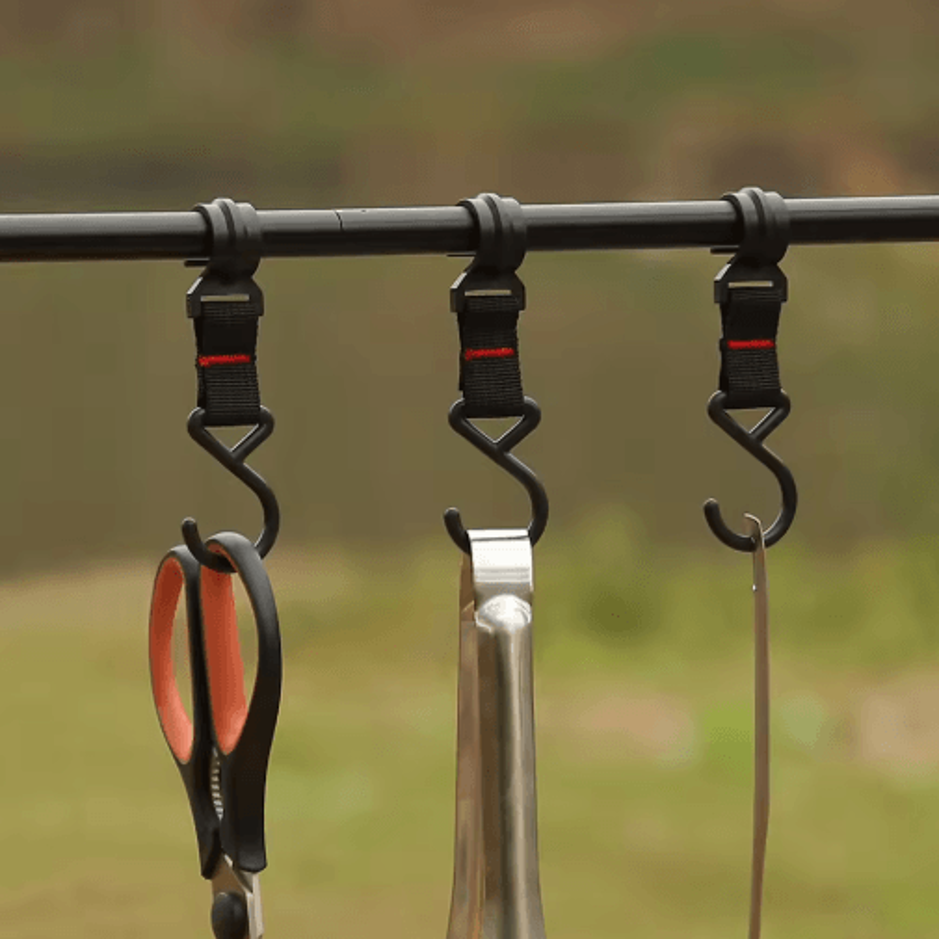10PCS ZShaped Camping Hanging Hooks  Portable MultiPurpose Storage Hangers For Outdoor  Travel 5