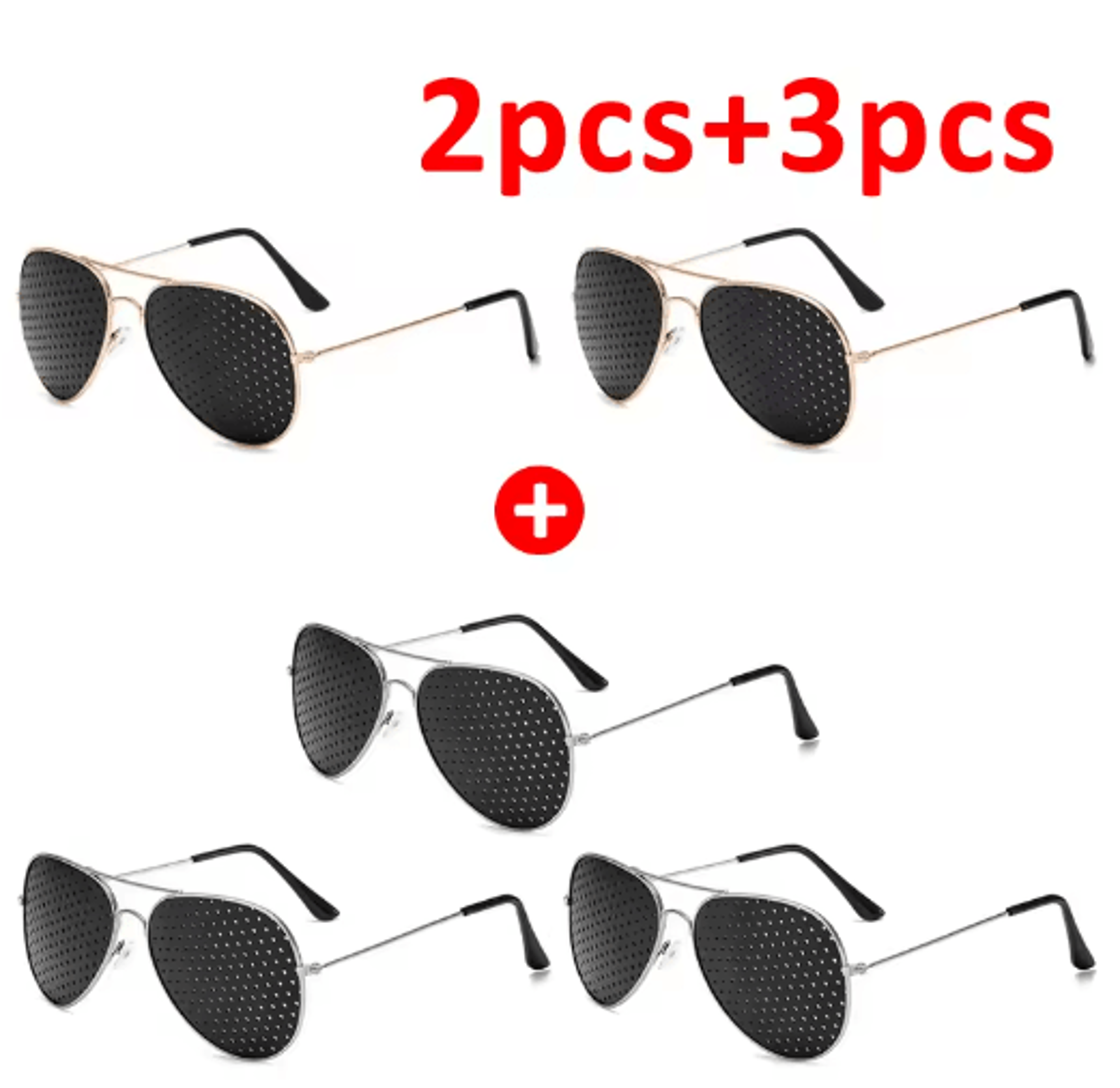 AntiMyopia Pinhole Glasses For Vision Support  Eye Relaxation 3