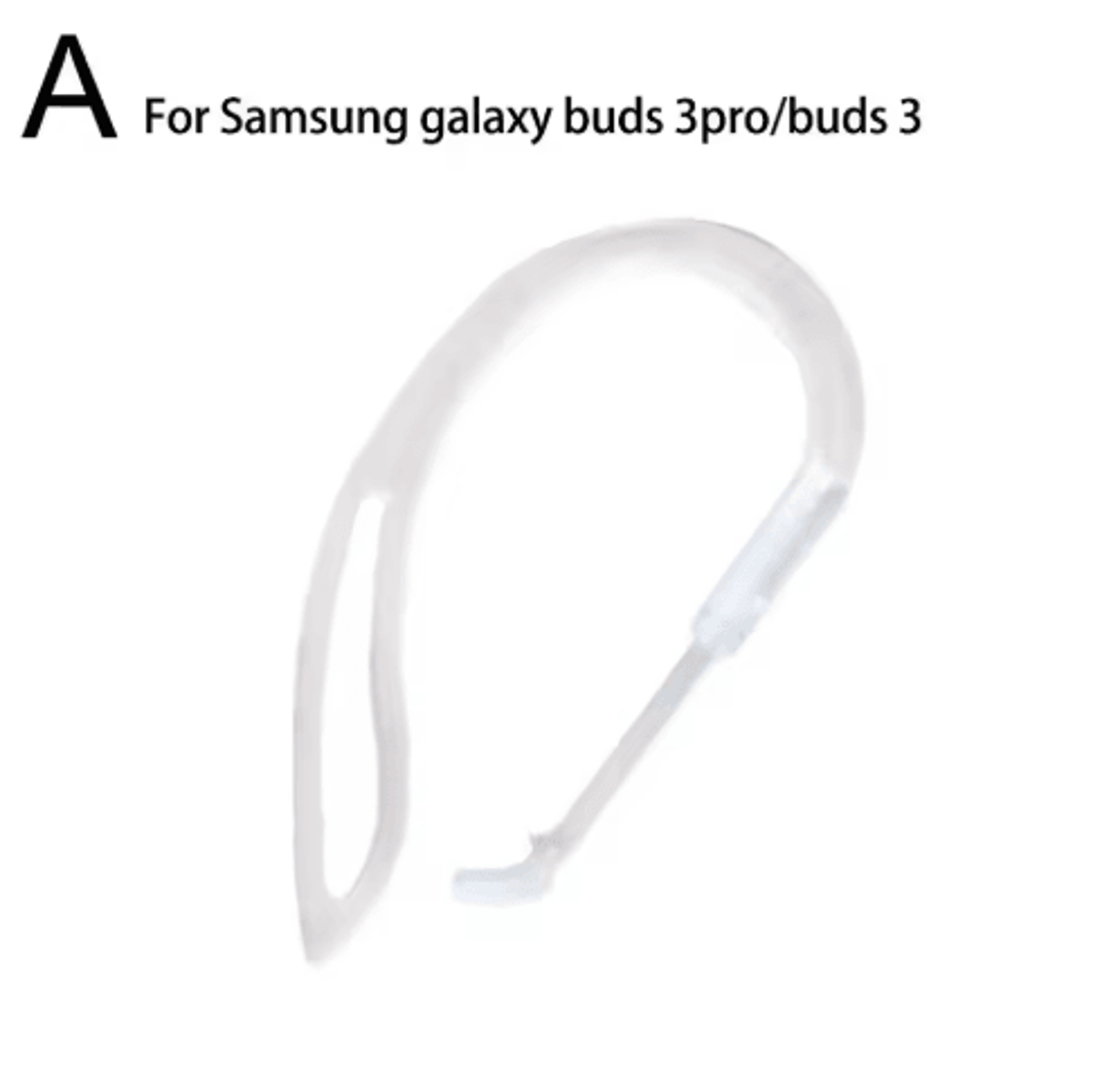 Soft Rubber Ear Hook For Samsung Galaxy Buds 3  Buds 3 Pro 4