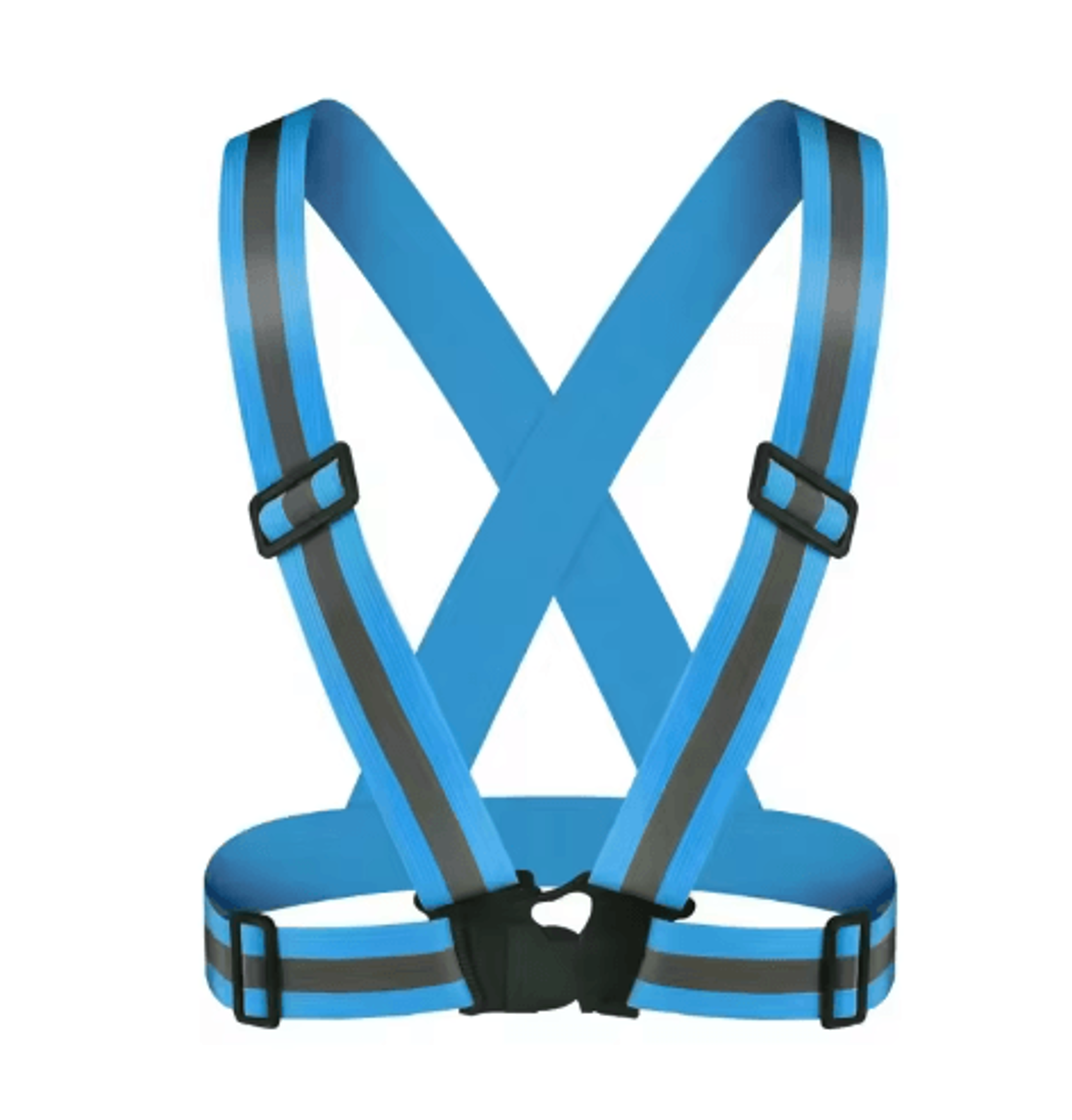 Adjustable Reflective Safety Vest For Running Cycling  Night Walking 3