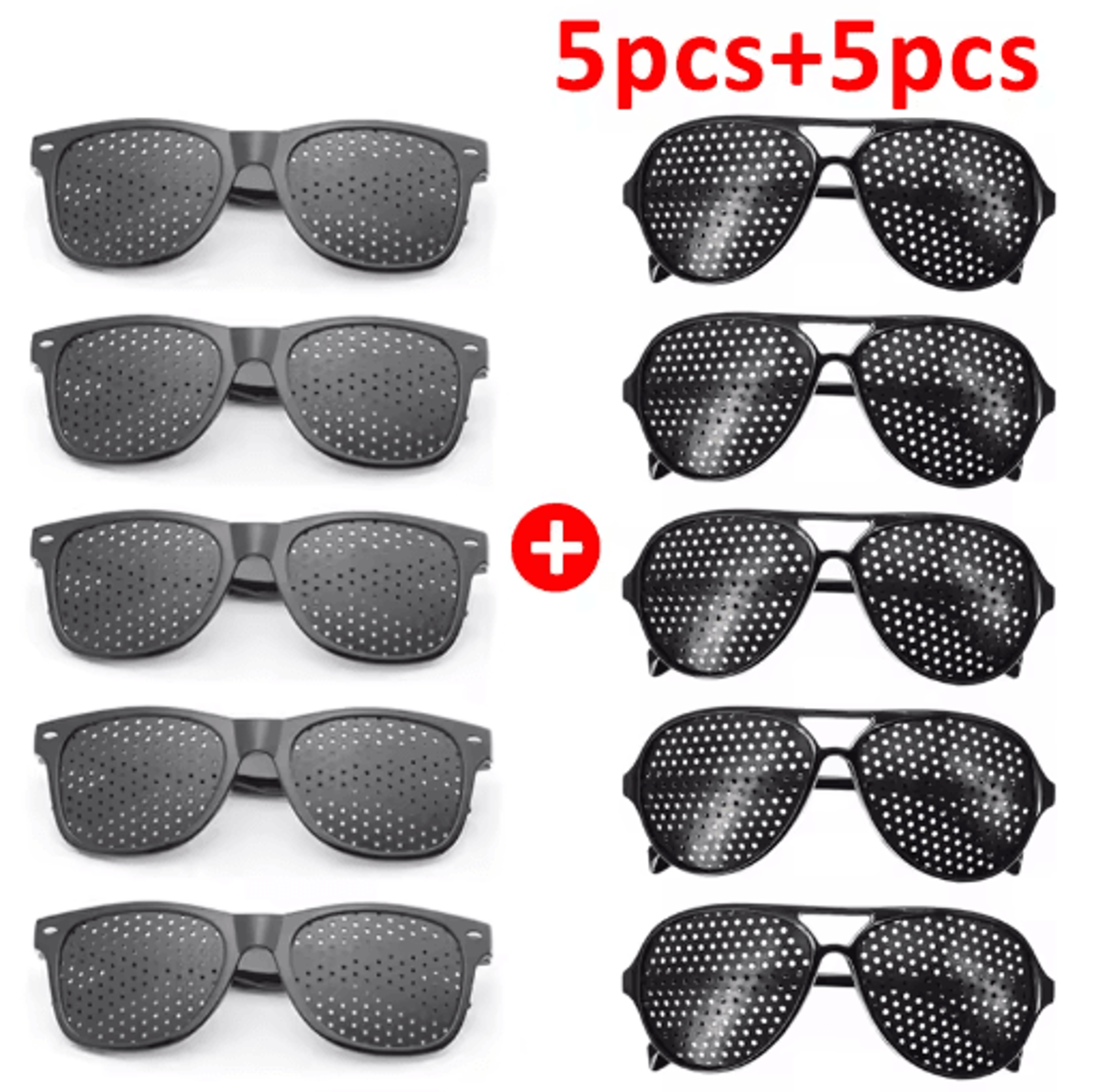 AntiMyopia Pinhole Glasses For Natural Vision Support 1