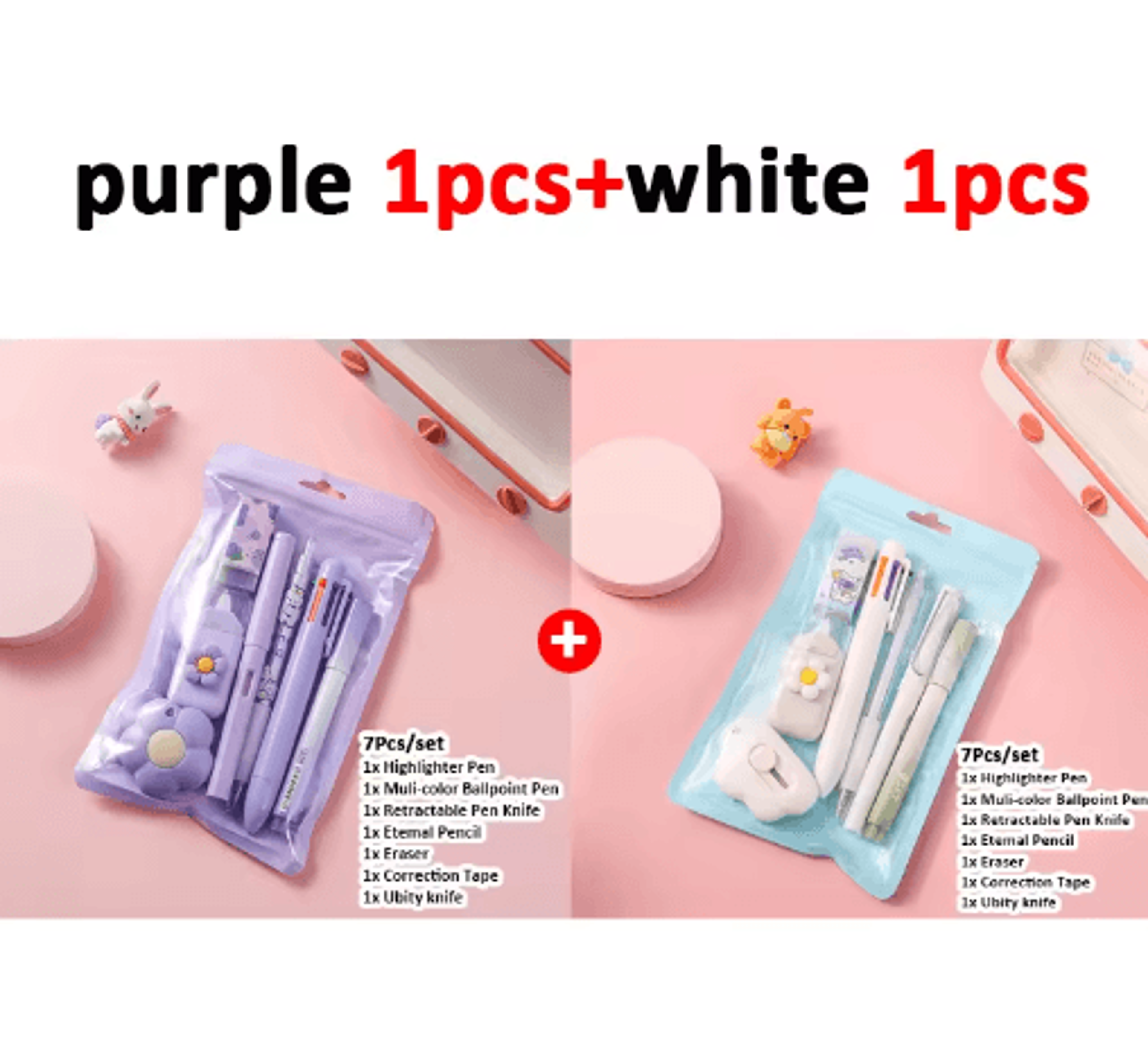 7in1 Stationery Gift Set For School Office  Kids 10