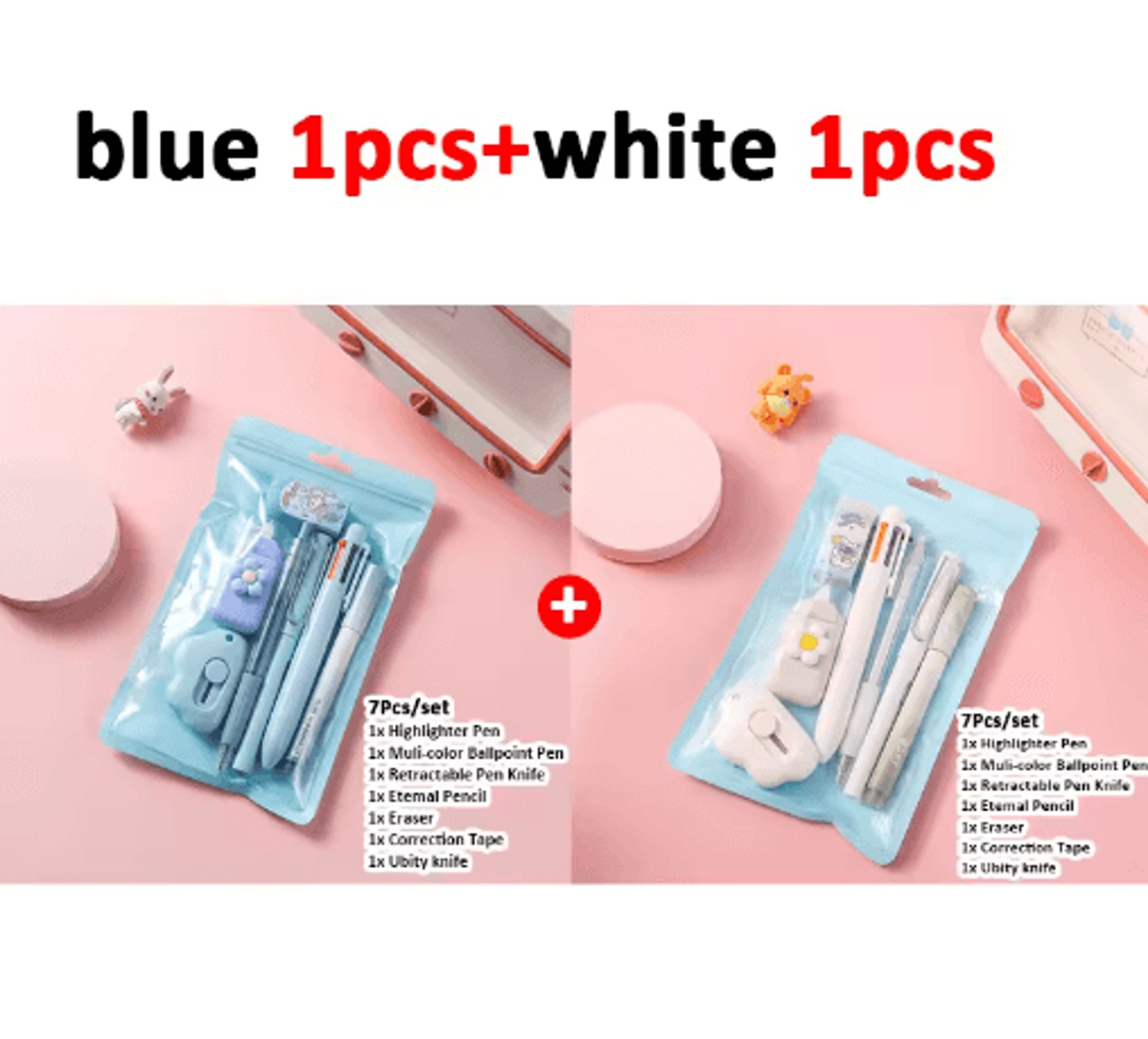 7in1 Stationery Gift Set For School Office  Kids 13