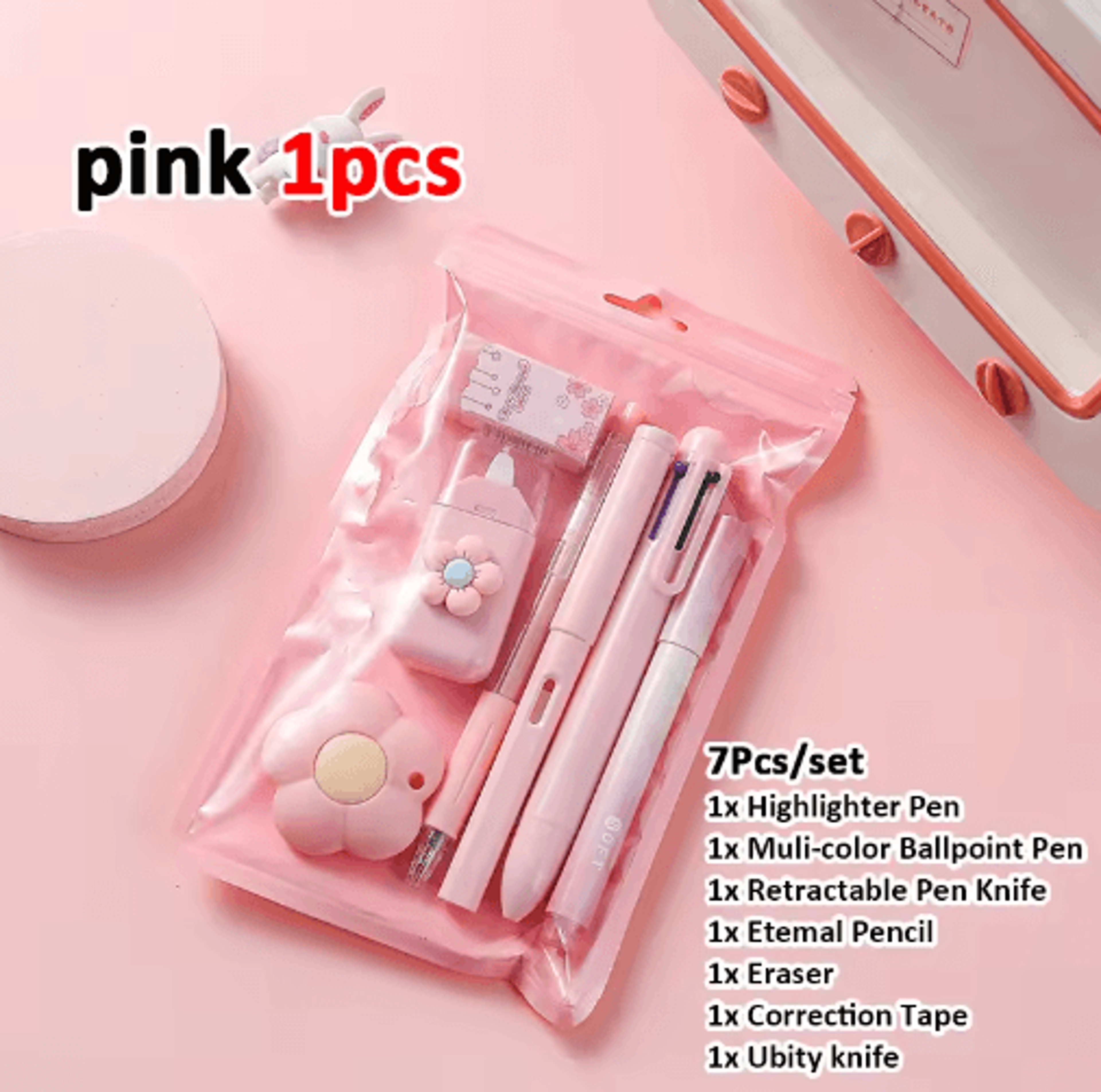7in1 Stationery Gift Set For School Office  Kids 22