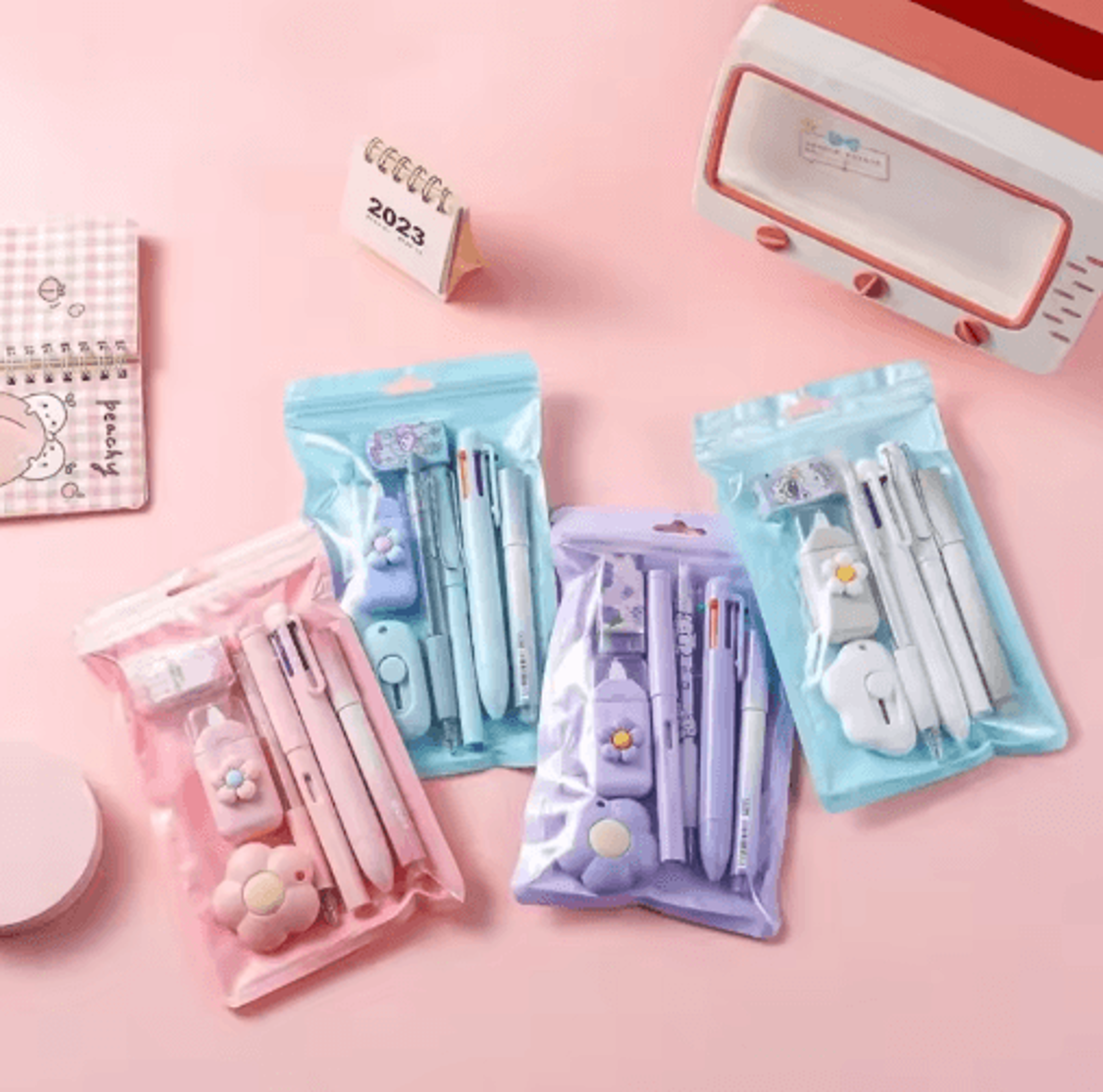 7-in-1 stationery gift set for school, office & kids