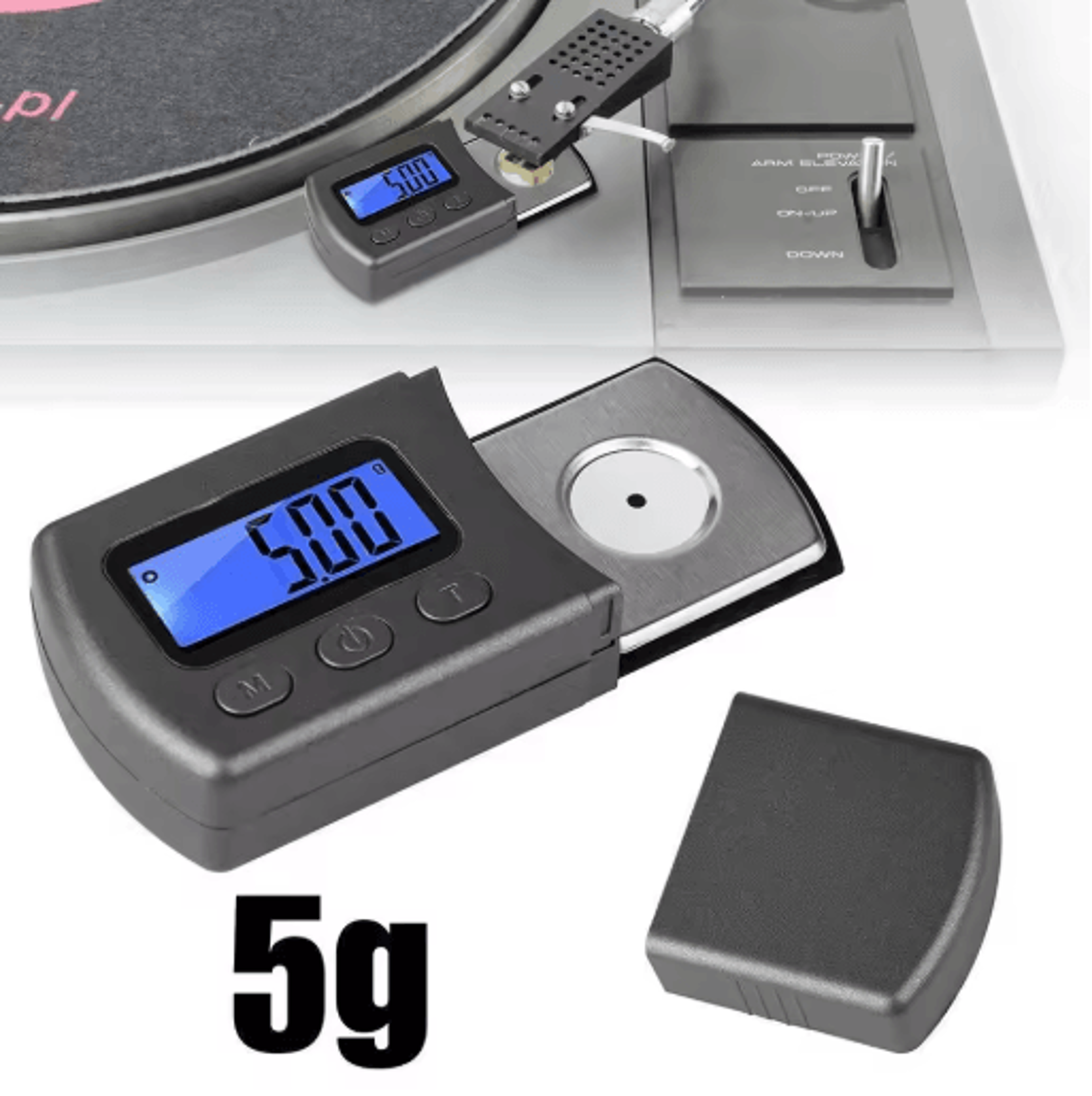 Digital LCD Turntable Stylus Pressure Scale For Accurate Needle Adjustment 0