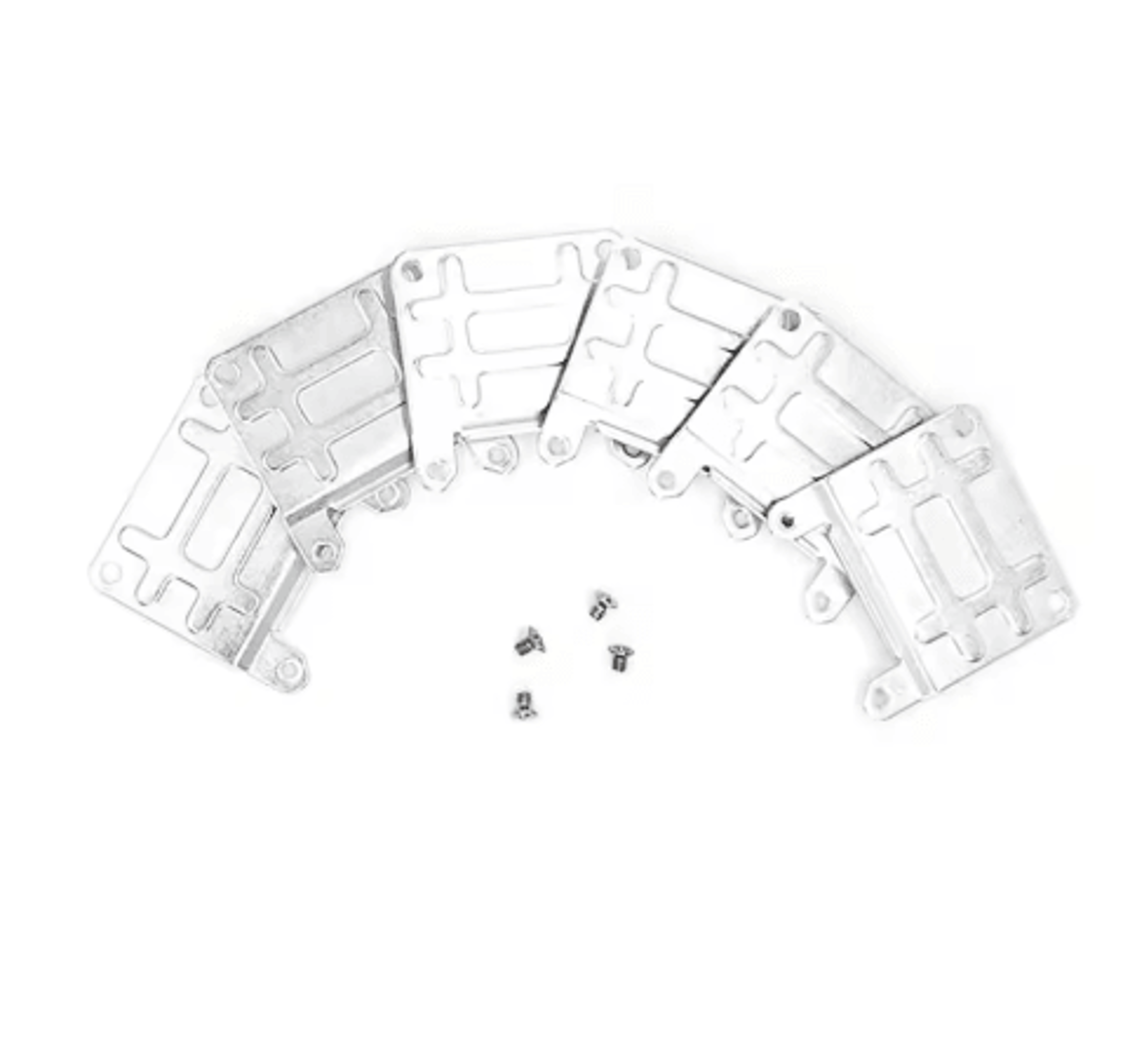 Mini PCIE HalfHeight To FullHeight Metal Mounting Bracket 1
