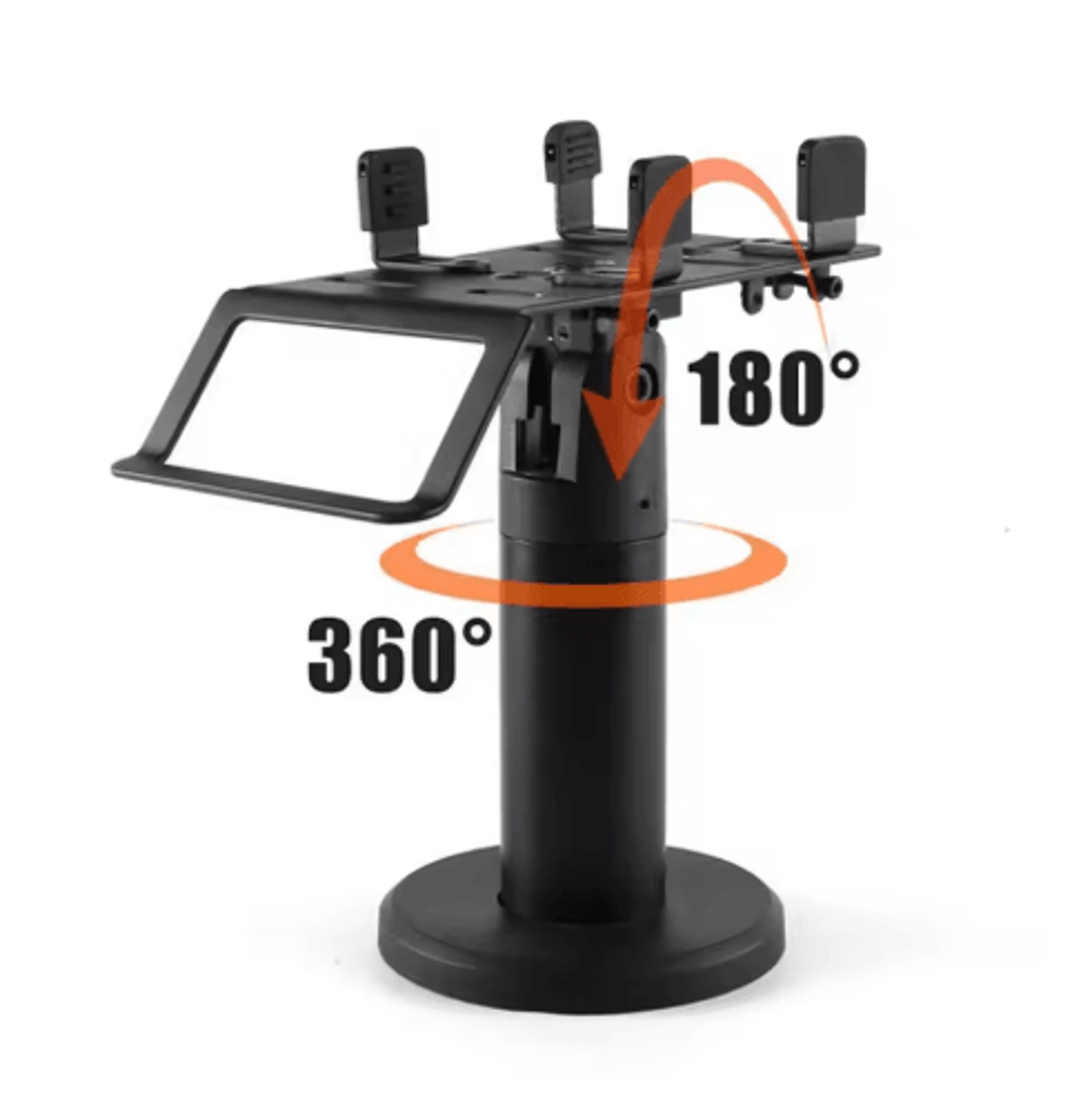 Adjustable Rotatable POS Machine Stand For Cashier Counters 3