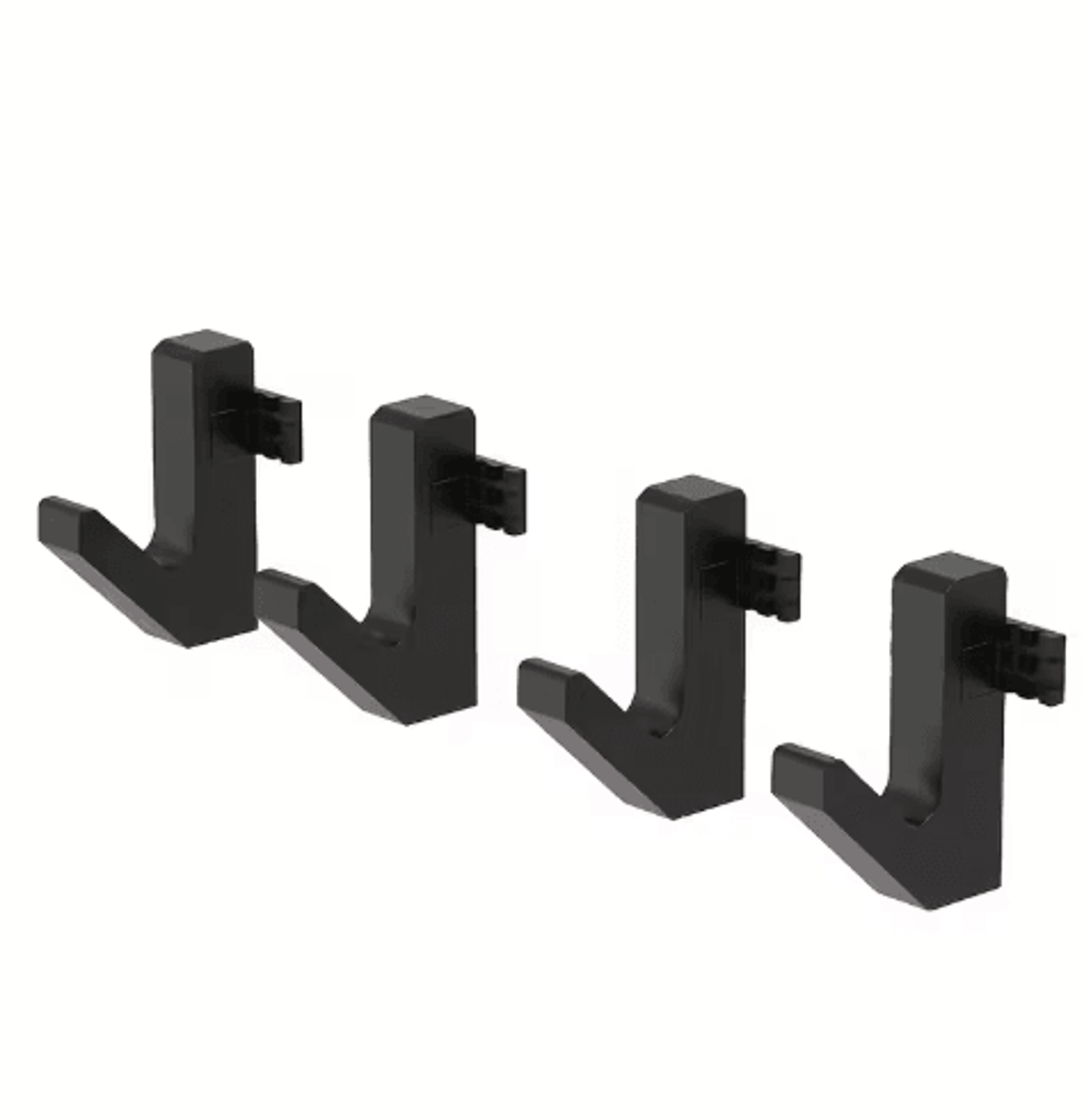 4PCS DrillFree Acoustic Panel Hooks For Home Studio Storage 1