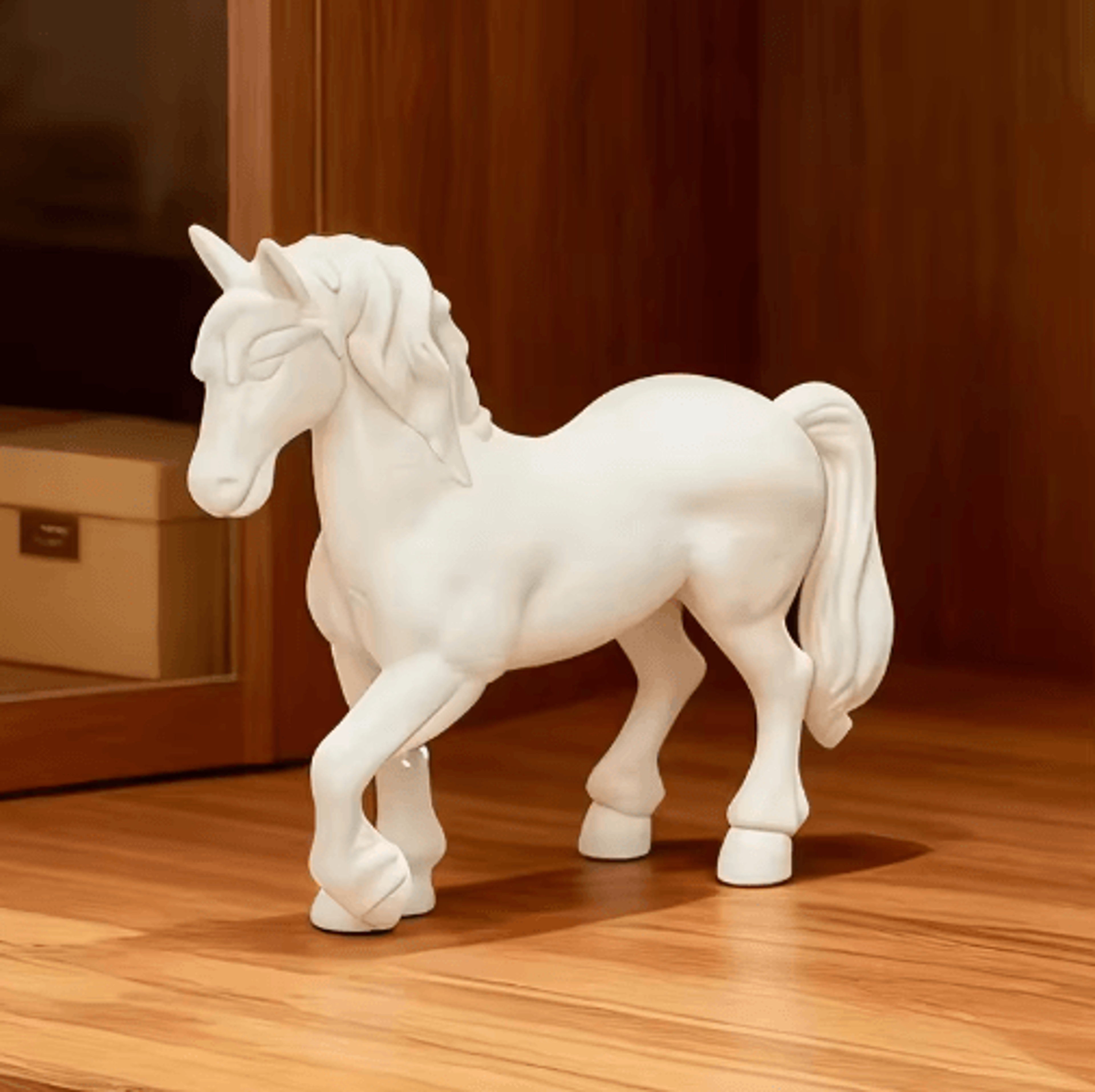 elegant horse figurine table decoration for home & office