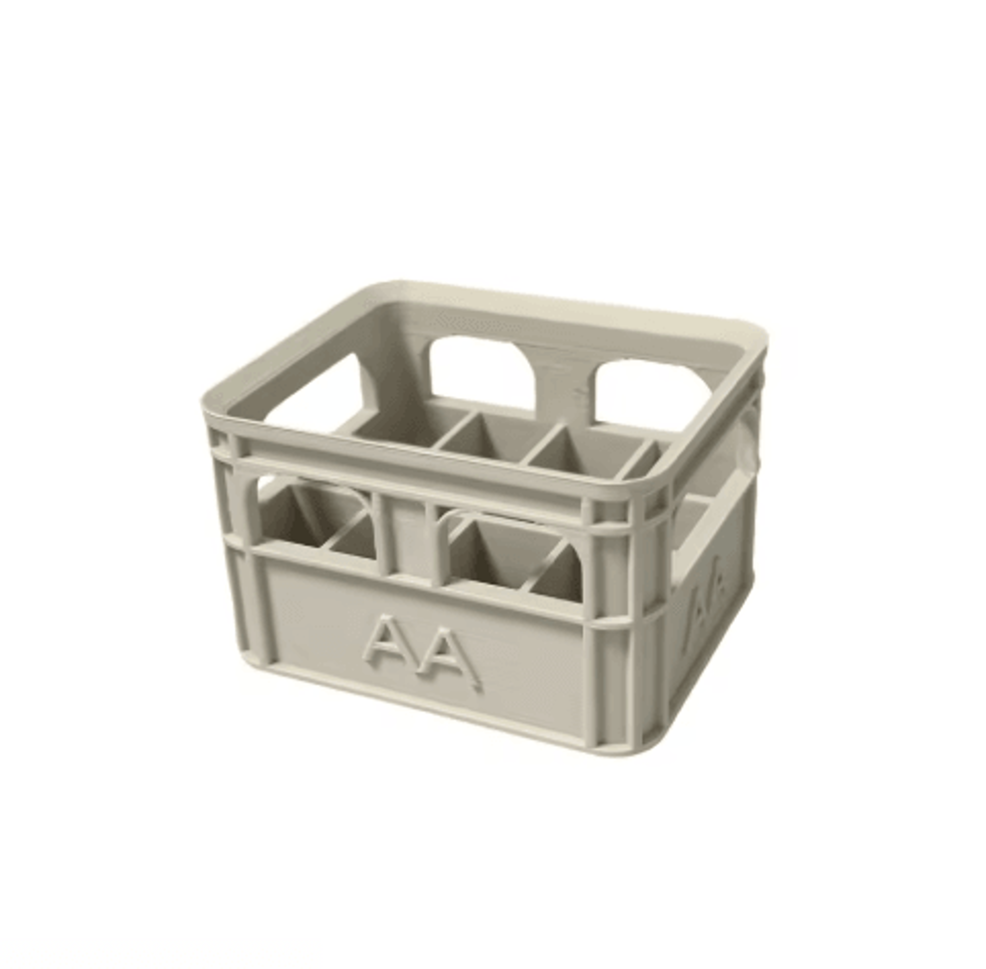 Retro Industrial Beer Frame Battery Storage Box For Desktop Organization 1