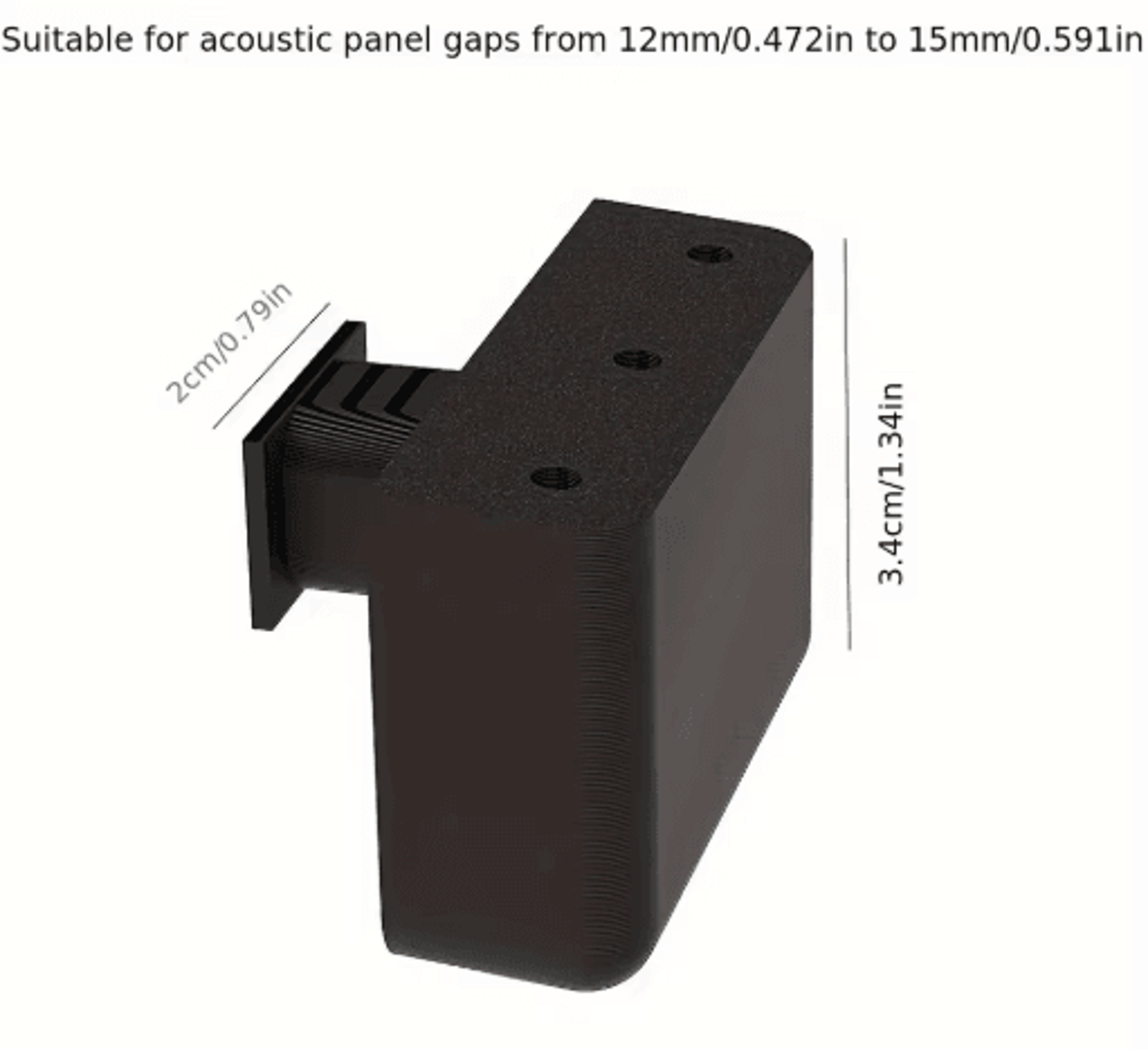 Acoustic Panel Dart Stand For Studio  Office Soundproofing 1