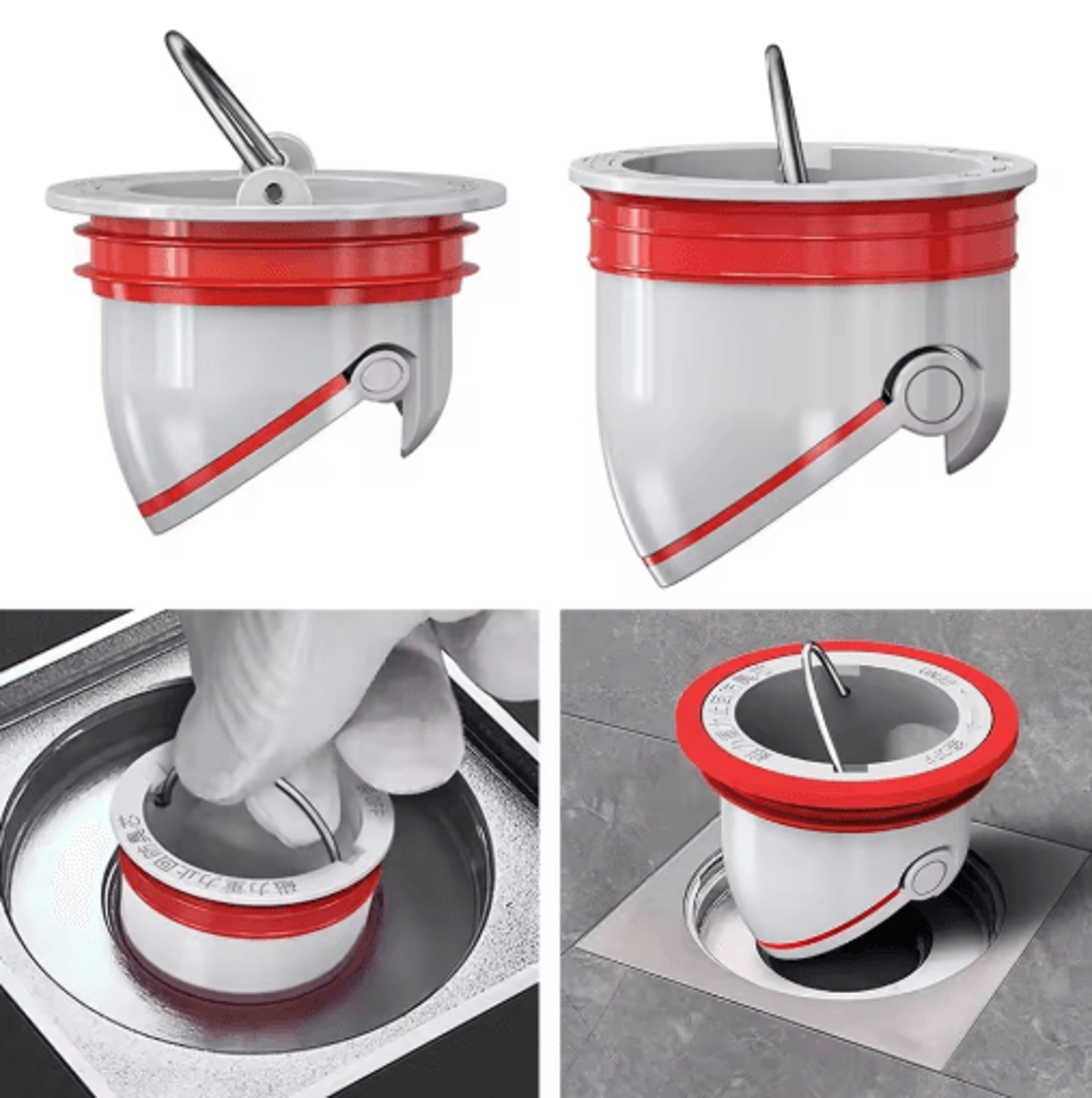 anti-odor floor drain core for kitchen sink & bathroom drain protection