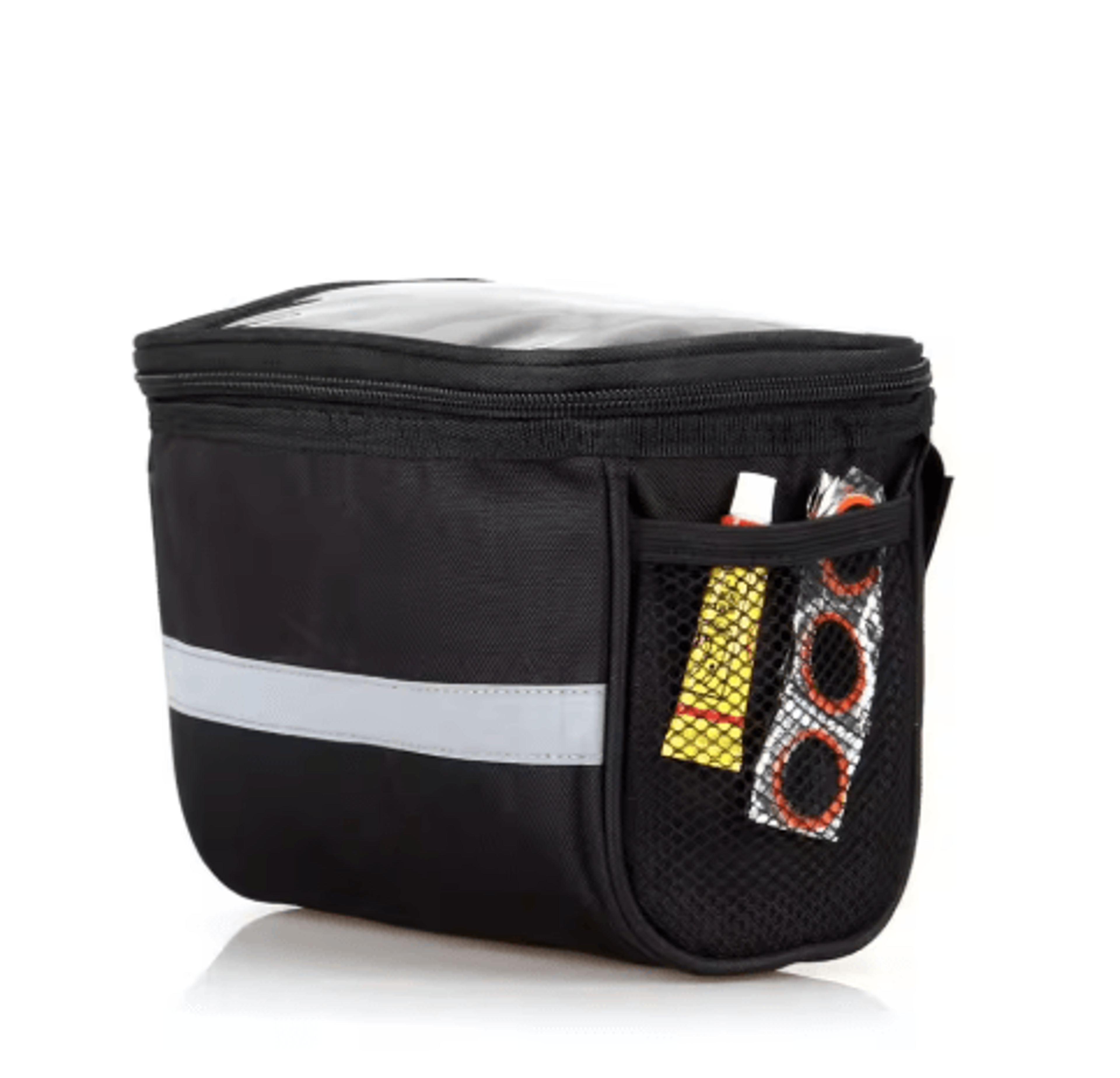 Reflective Bicycle Handlebar Bag For Cycling  Outdoor Storage 2