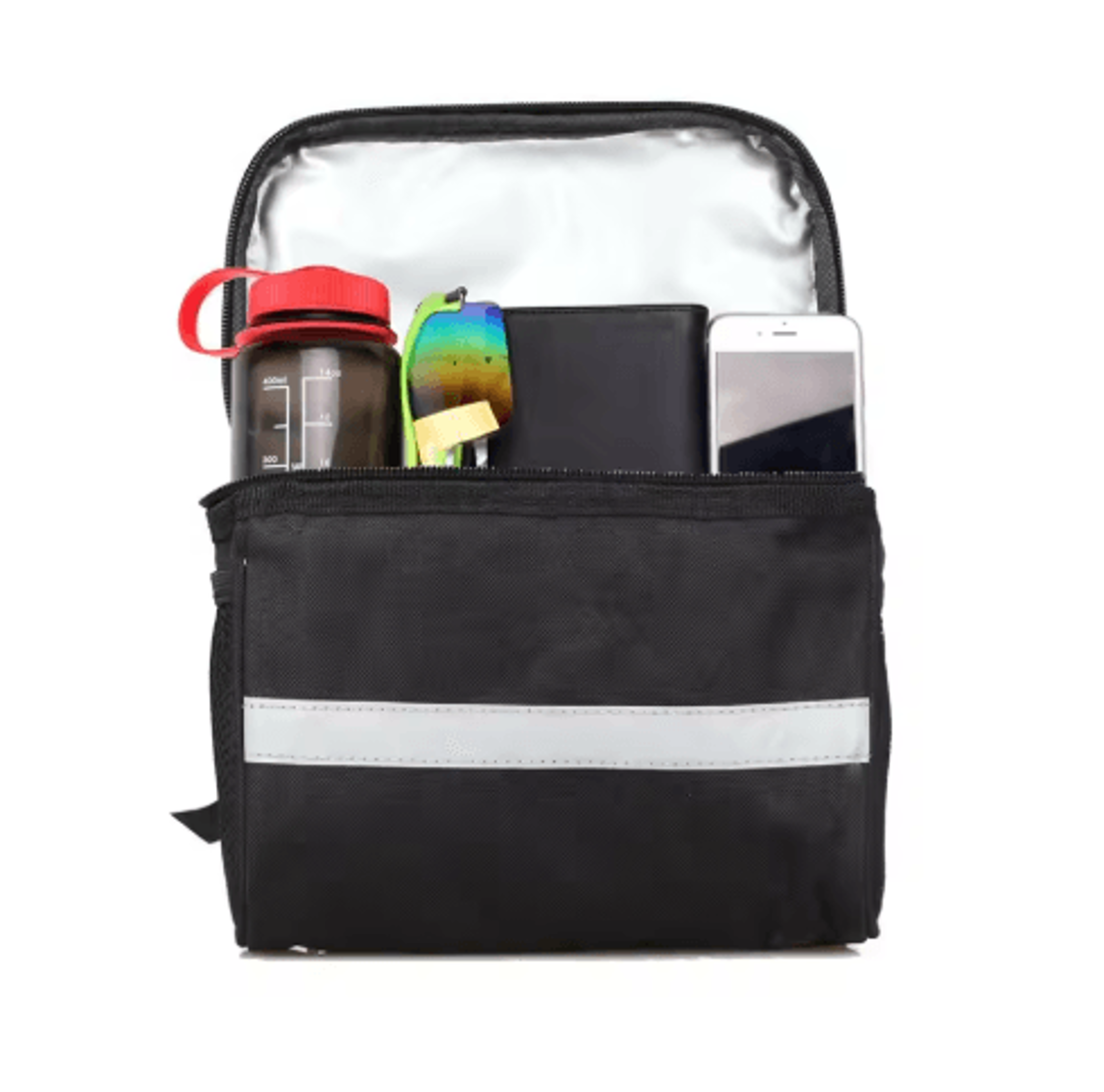 Reflective Bicycle Handlebar Bag For Cycling  Outdoor Storage 4