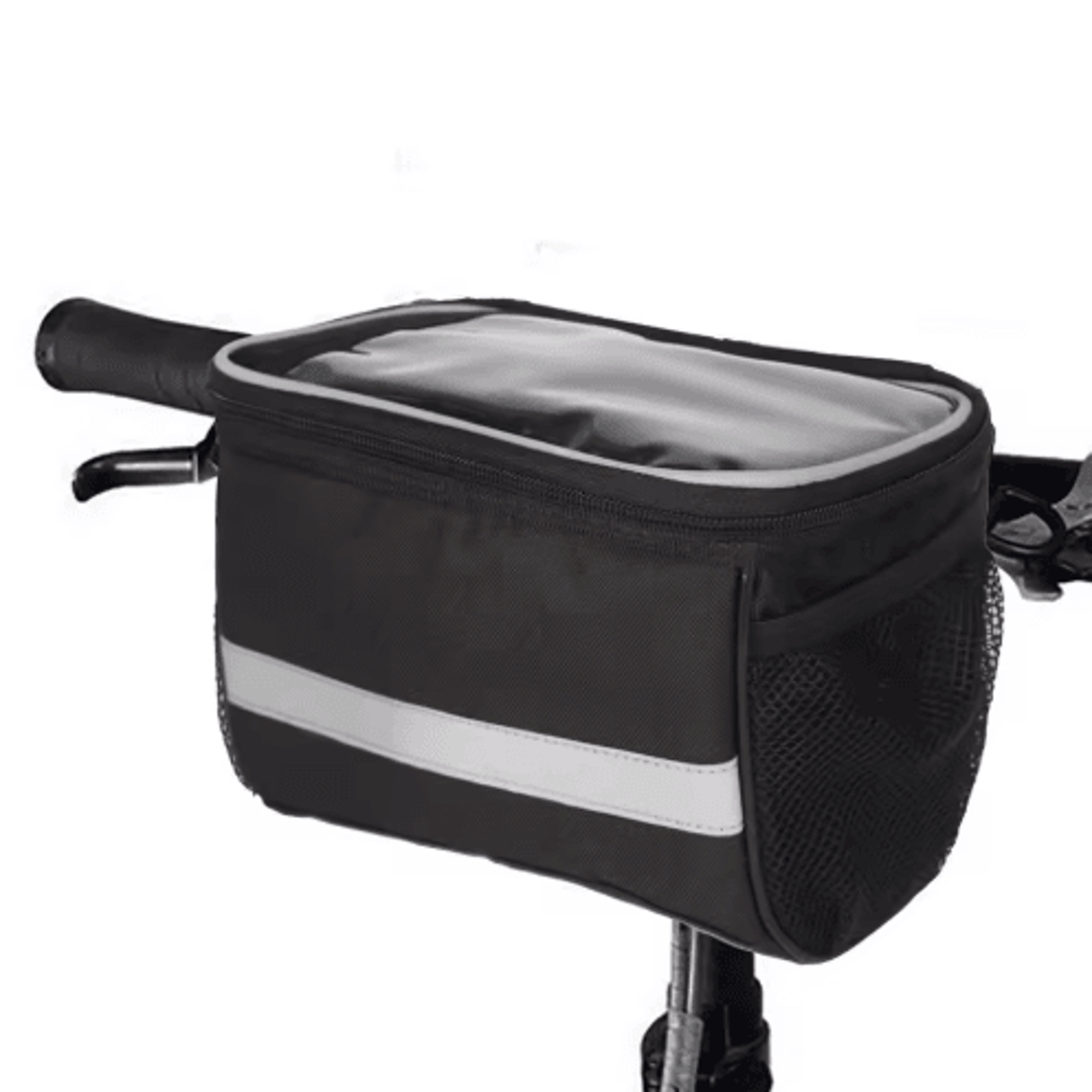 Reflective Bicycle Handlebar Bag For Cycling  Outdoor Storage 0