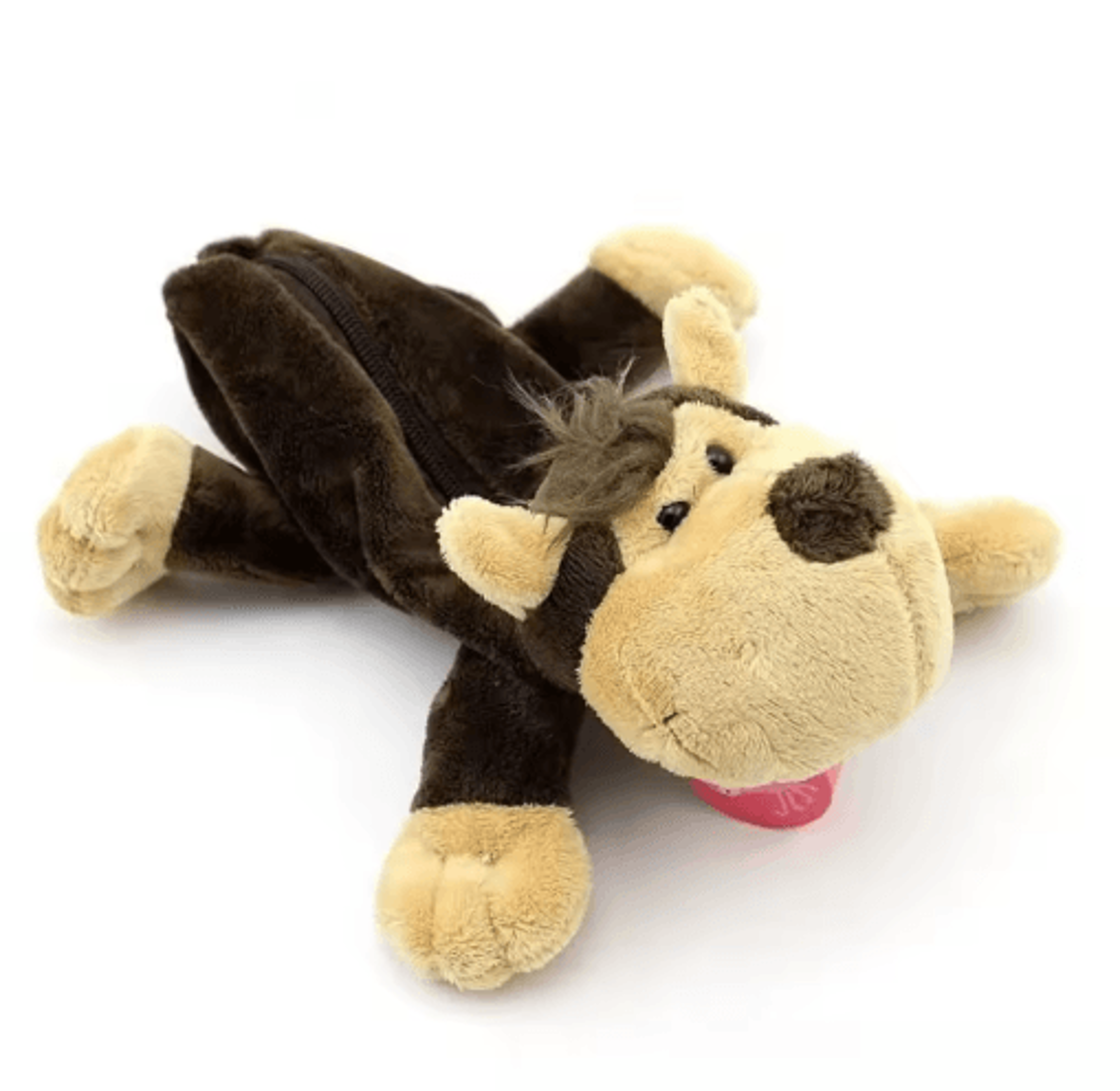 Cute Forest Animal Plush Pencil Case For School  Stationery Storage 9