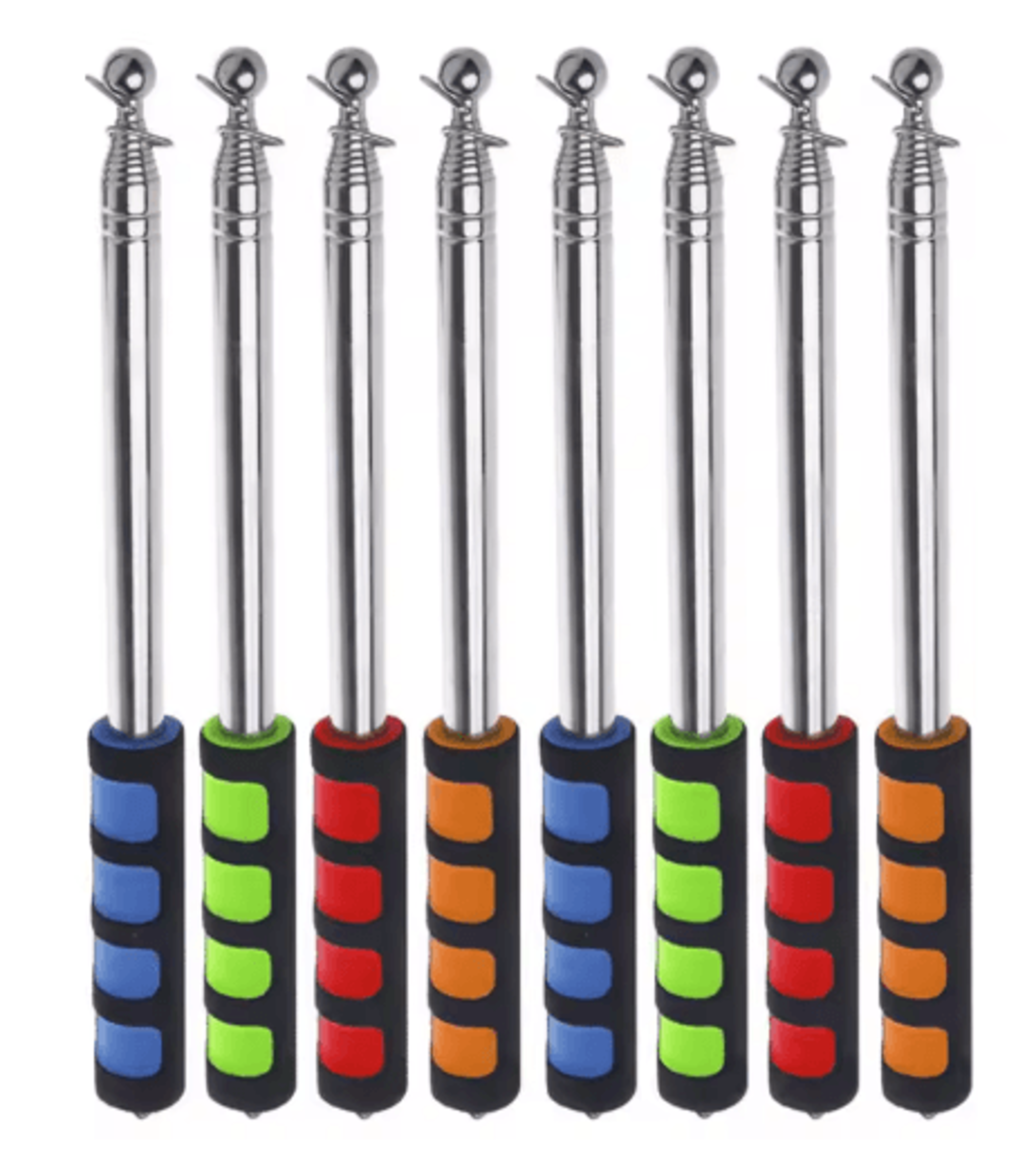 Telescopic Stainless Steel Flagpole Pointer For Teaching  Tours 8