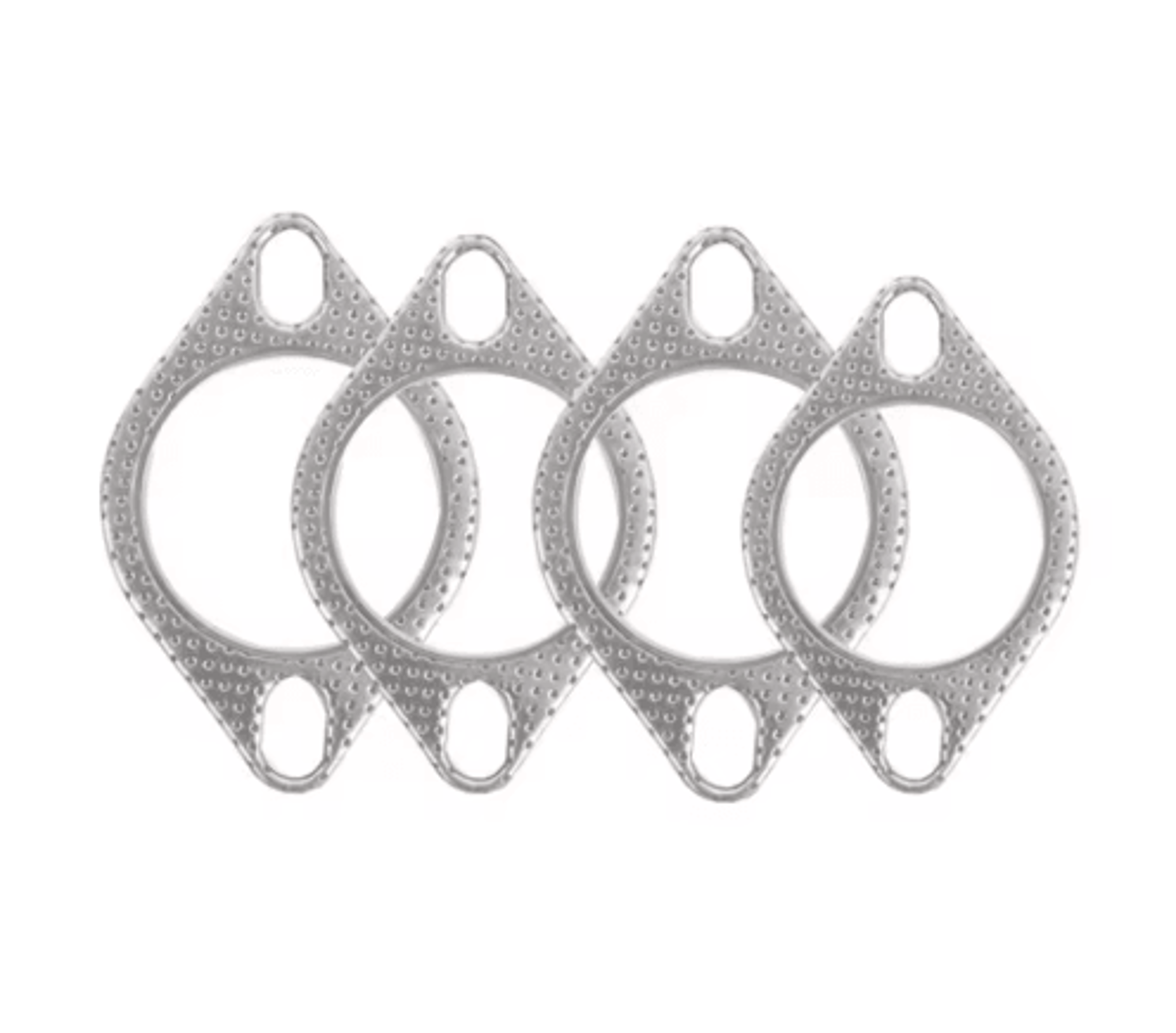 2pcs ultra seal exhaust gasket set for mufflers & downpipes