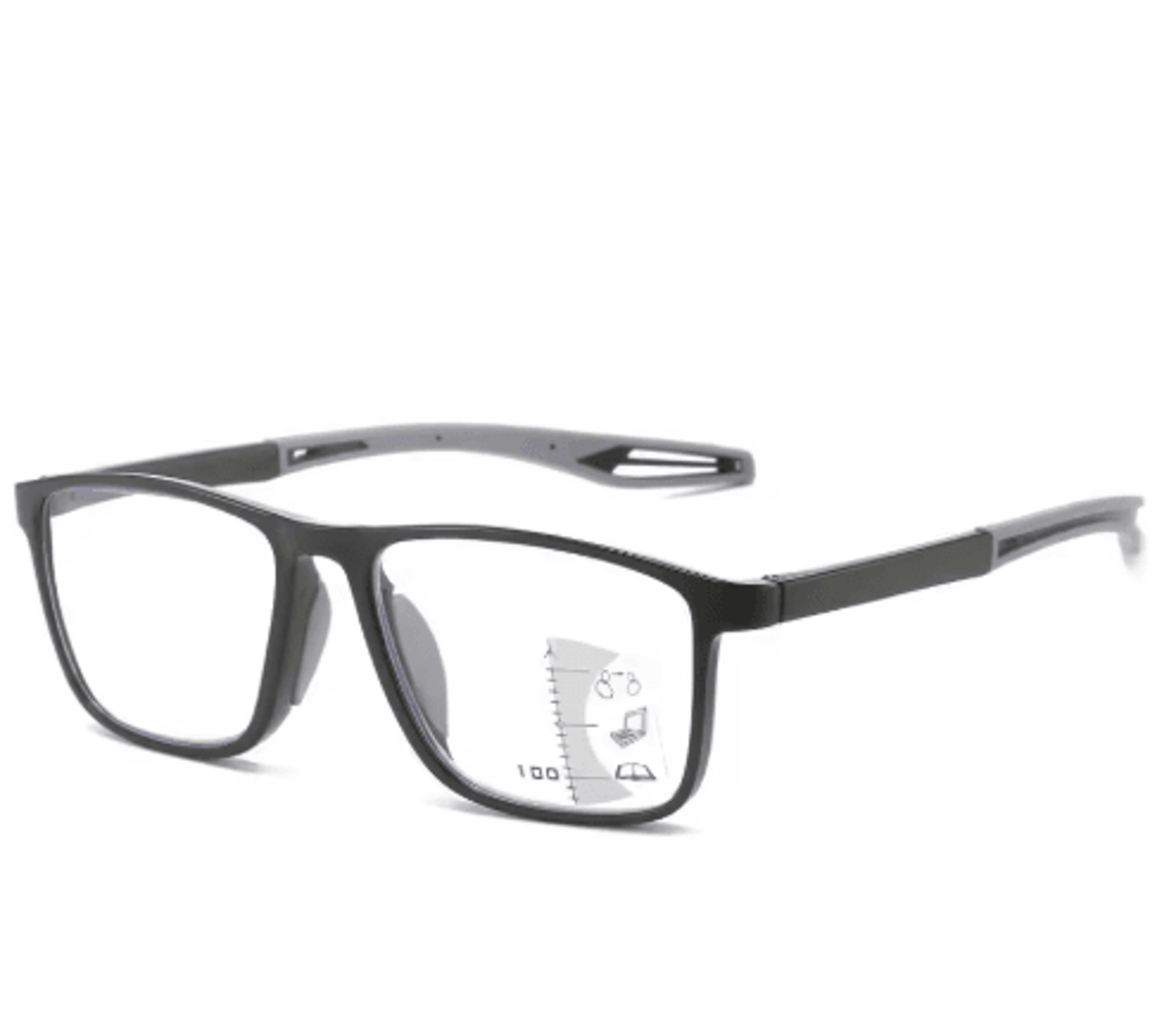 TR90 Progressive AntiBlue Light Multifocal Reading Glasses 2