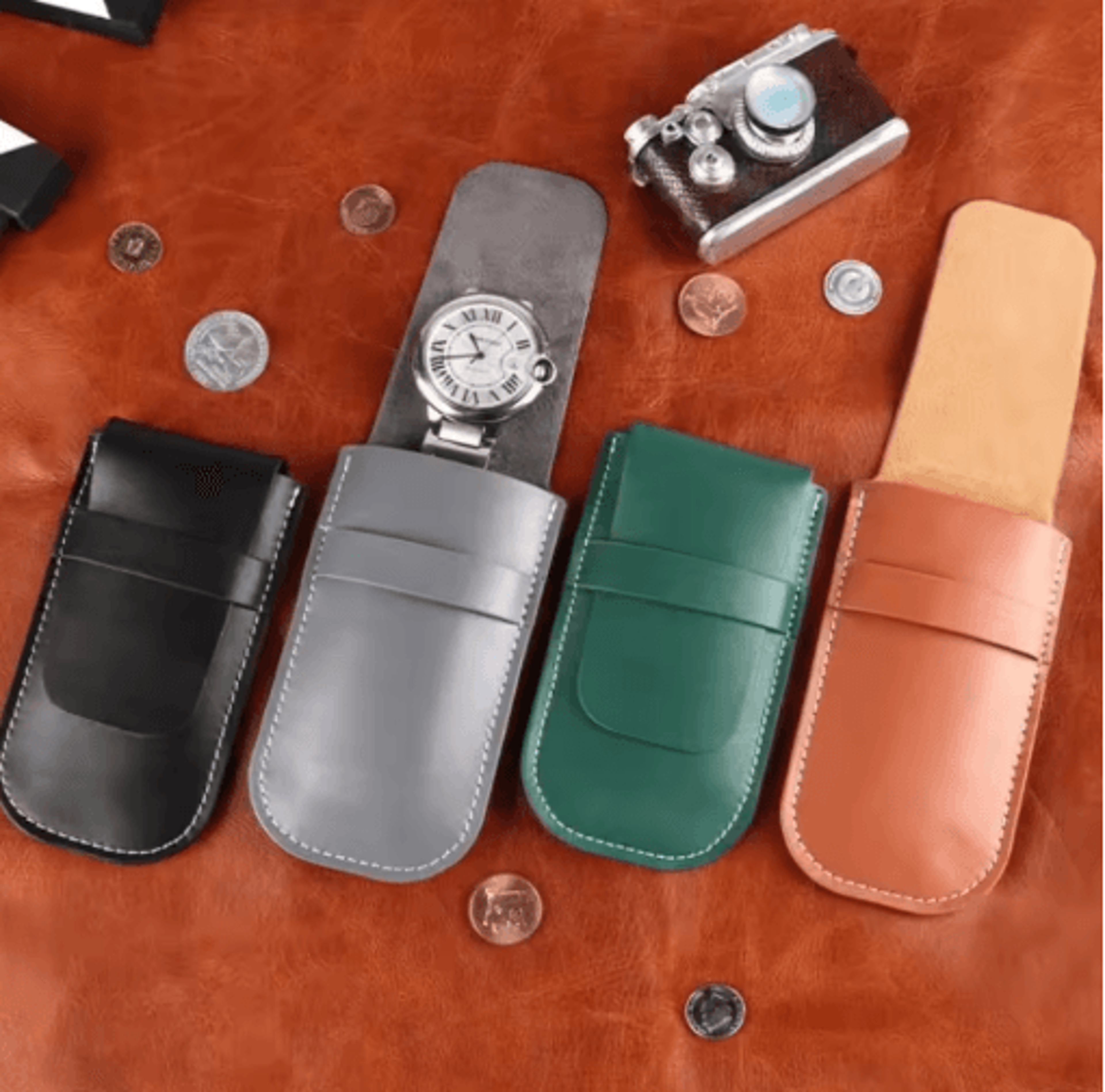 luxury watch storage gift bag for jewelry & watch protection