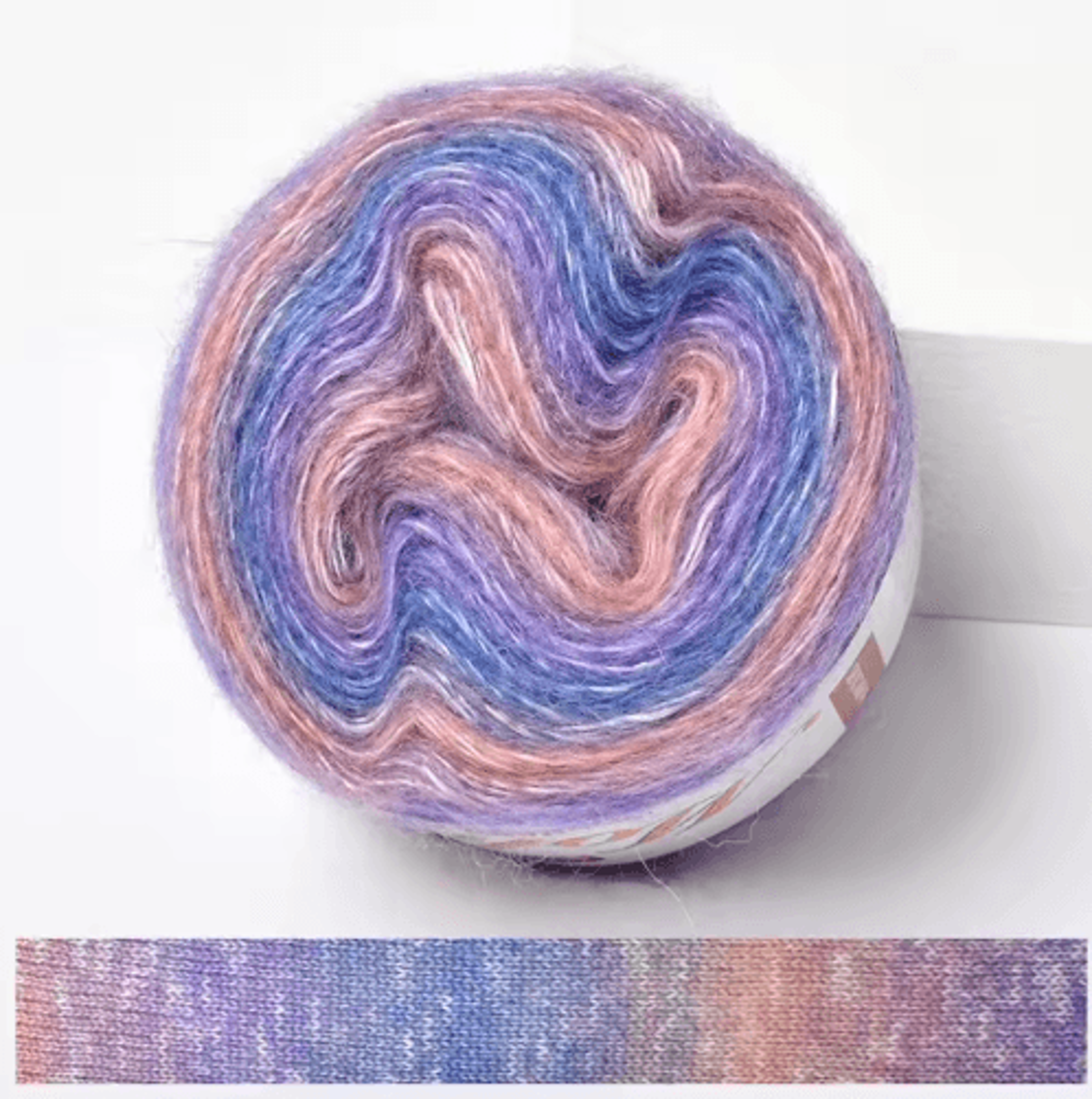 Rainbow Gradient Organic Cotton Crochet Yarn For Summer Knitting  DIY Crafts 8