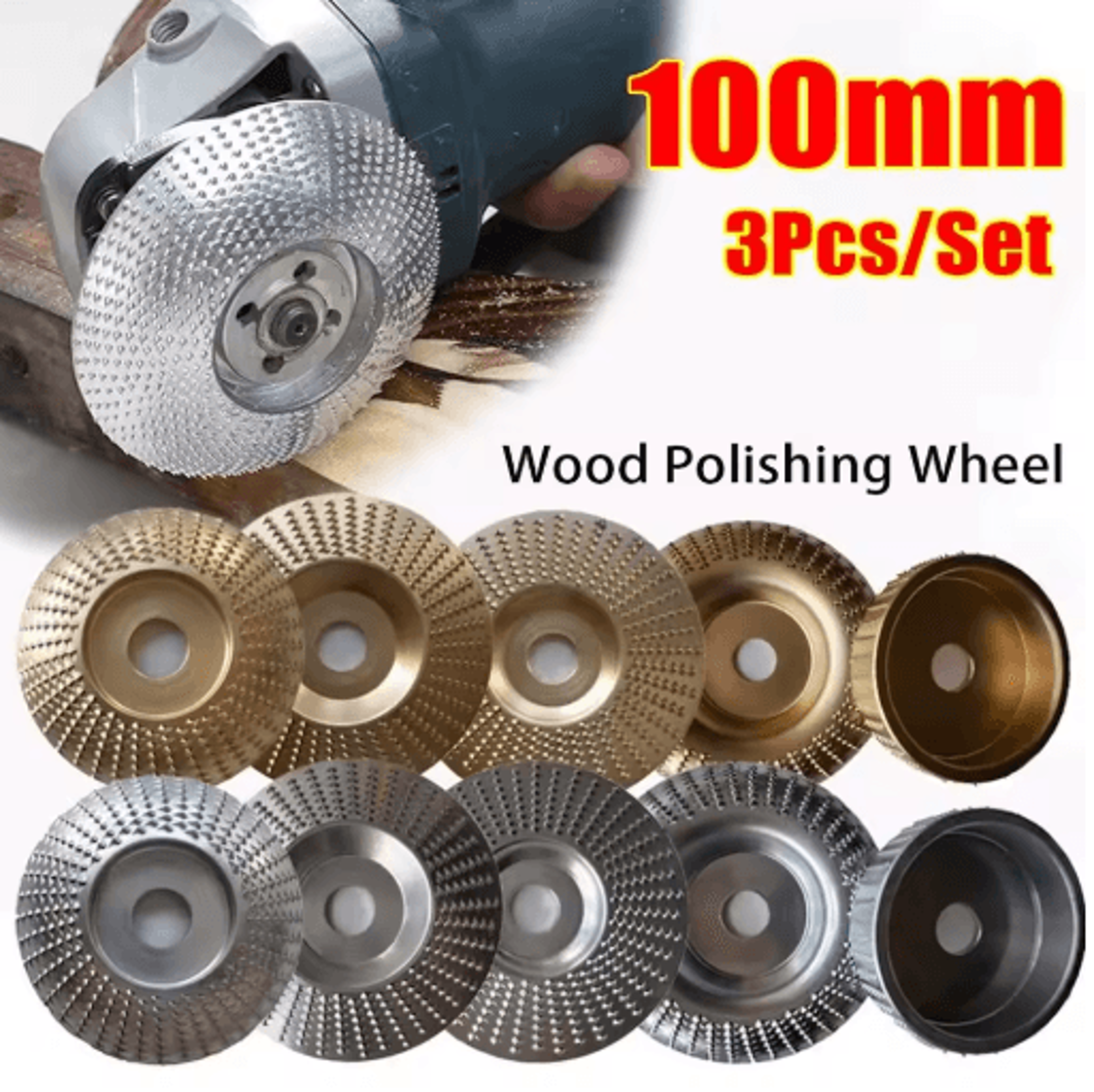 wood carving grinding disc for angle grinder sanding & shaping