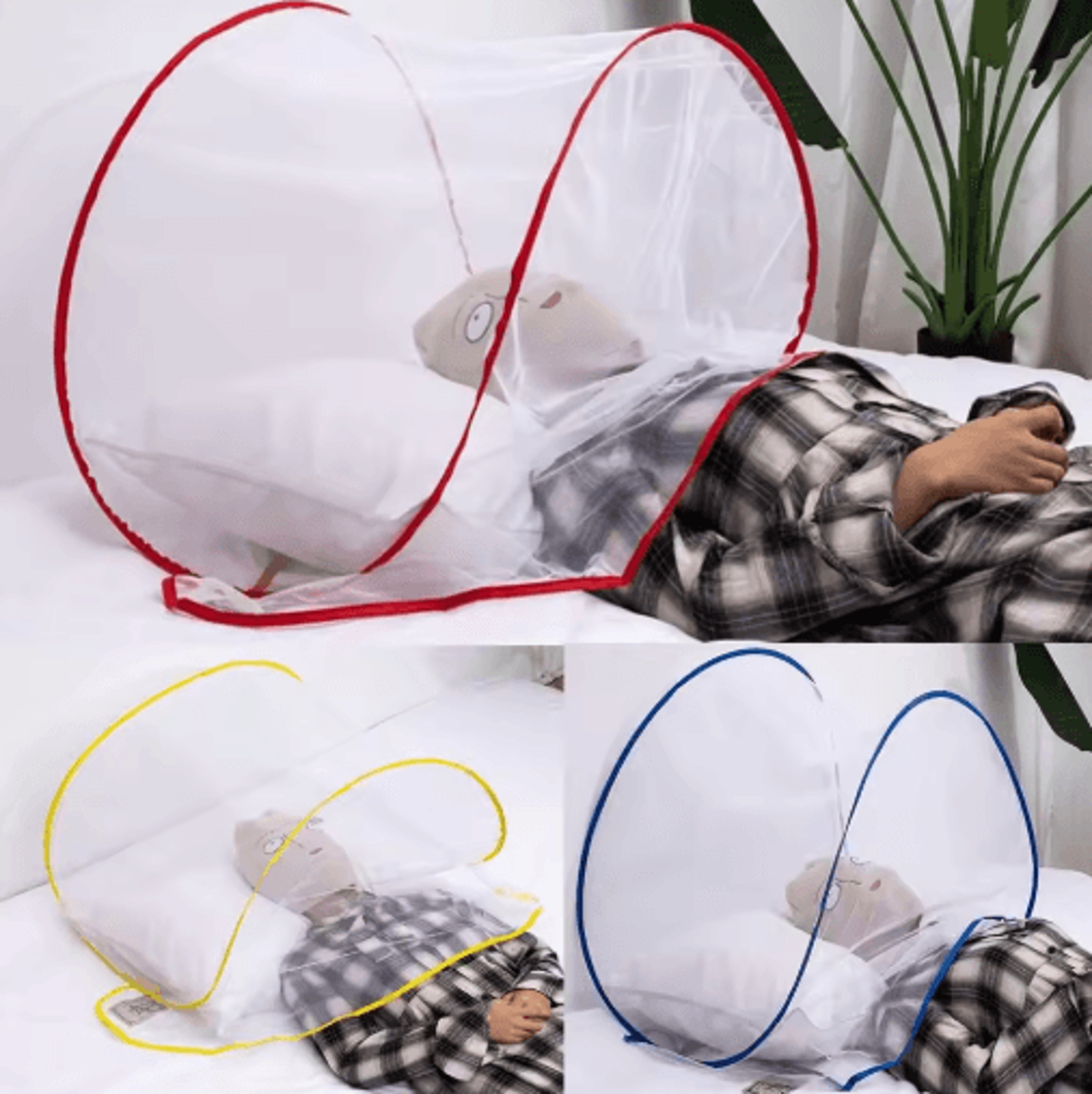 Portable PopUp Mosquito Net Cover For Outdoor  Home Protection 6