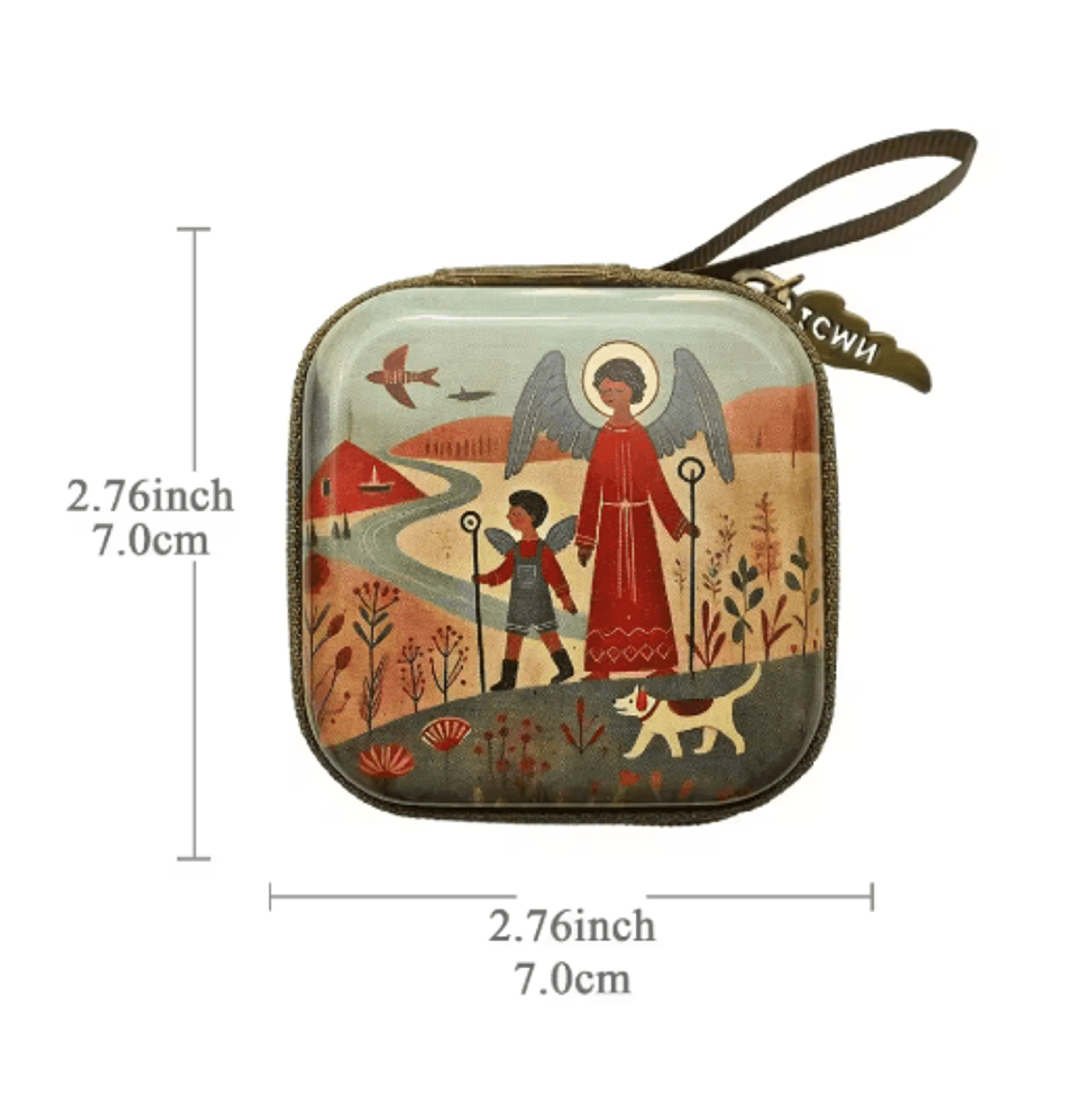 Portable Virgin Mary Rosary Storage Case For Prayer  Jewelry Organization 11