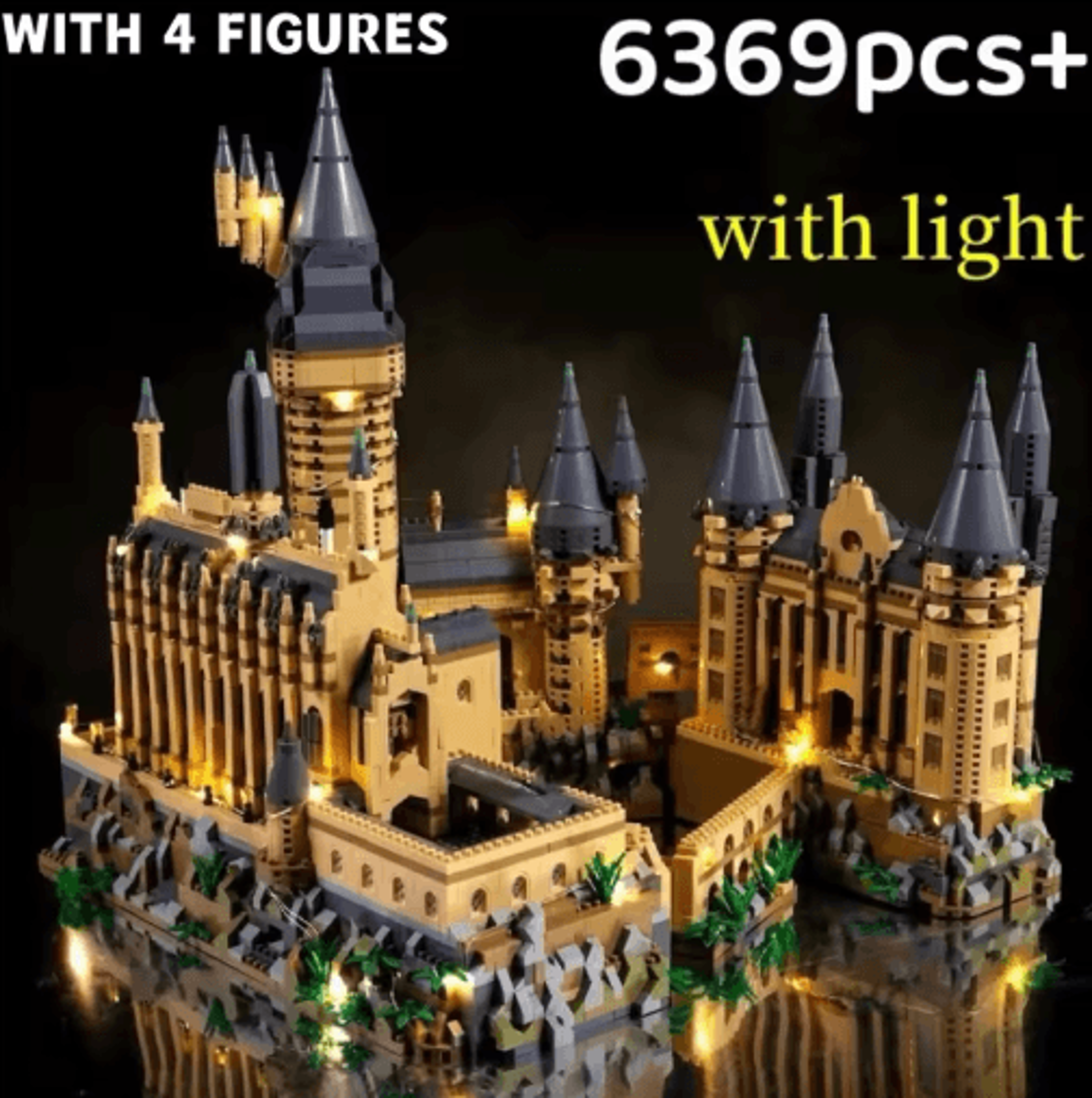 Medieval Magic Castle Micro Building Block Set For Creative Architecture Play 1